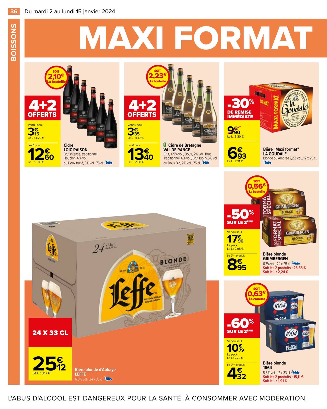 Catalogue Carrefour 02.01.2024 - 15.01.2024