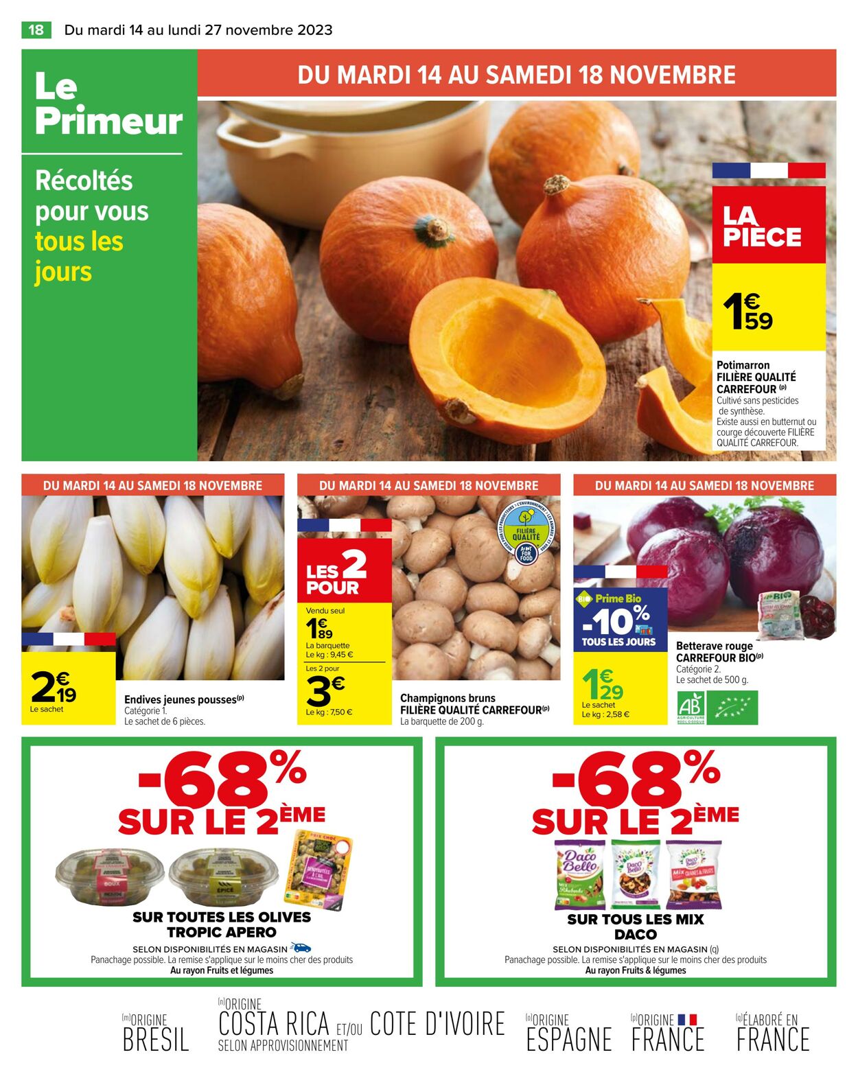 Catalogue Carrefour 14.11.2023 - 27.11.2023