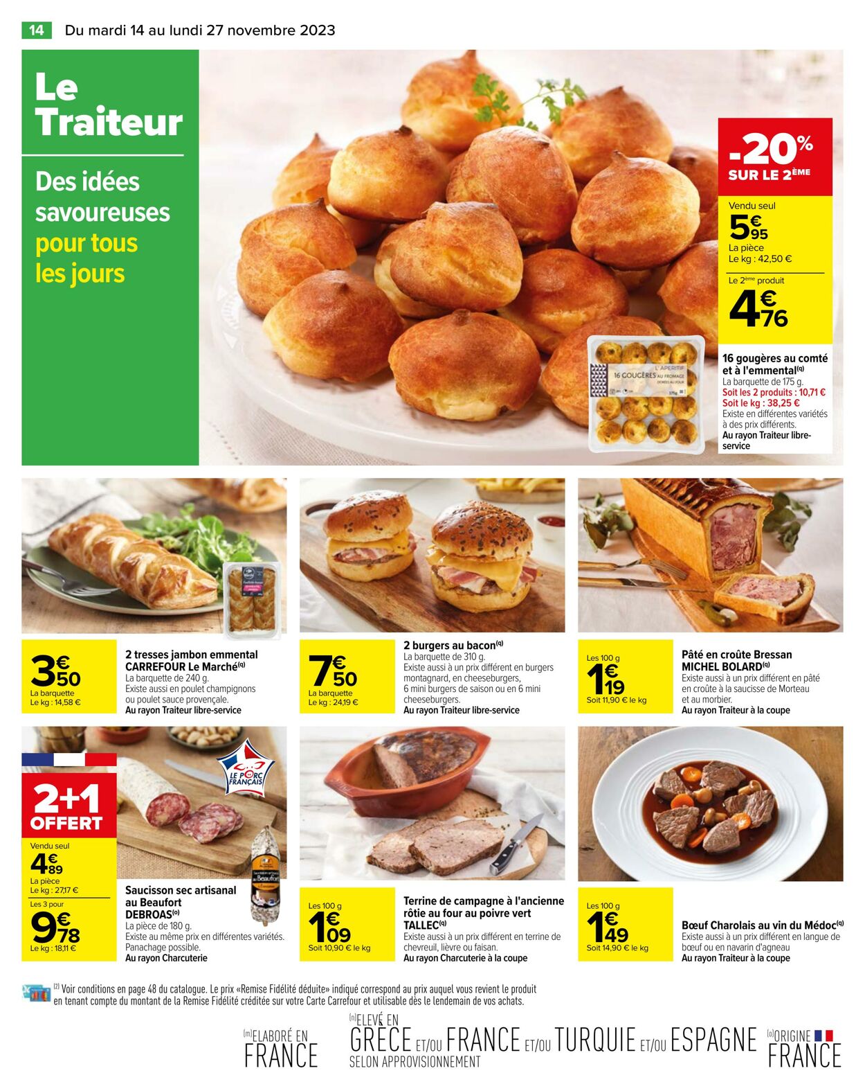 Catalogue Carrefour 14.11.2023 - 27.11.2023