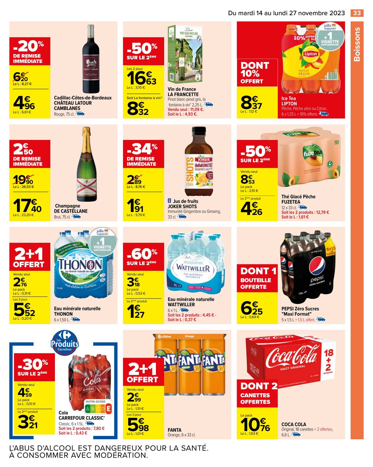 Catalogue Carrefour 14.11.2023 - 27.11.2023