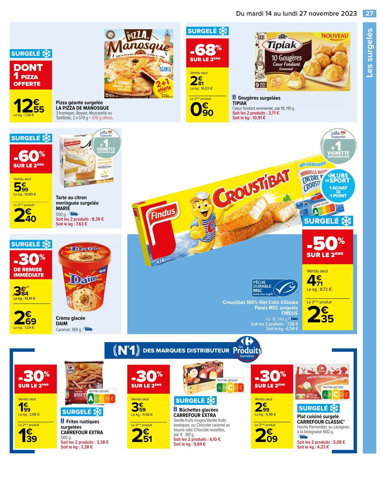 Catalogue Carrefour 14.11.2023 - 27.11.2023