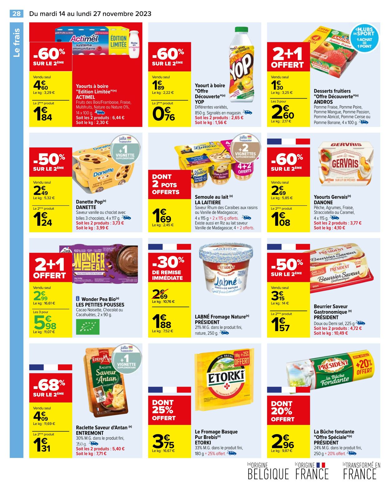 Catalogue Carrefour 14.11.2023 - 27.11.2023