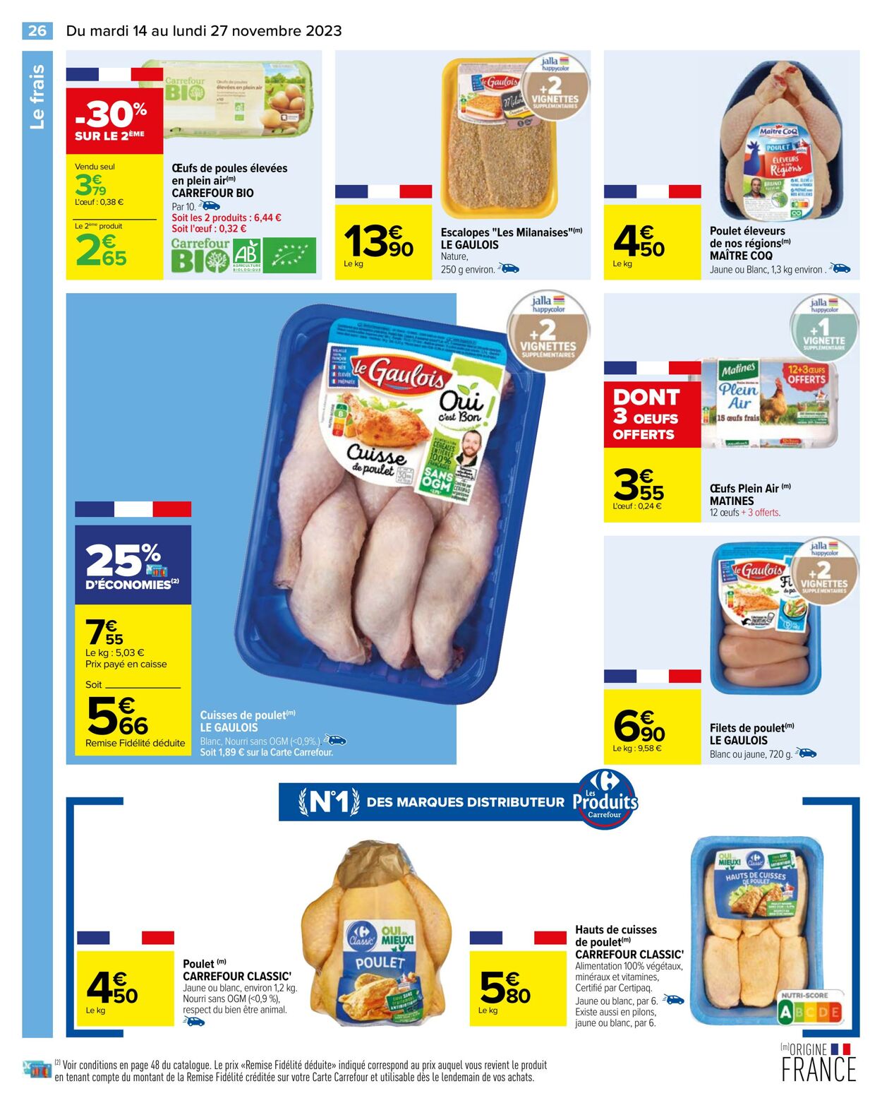 Catalogue Carrefour 14.11.2023 - 27.11.2023