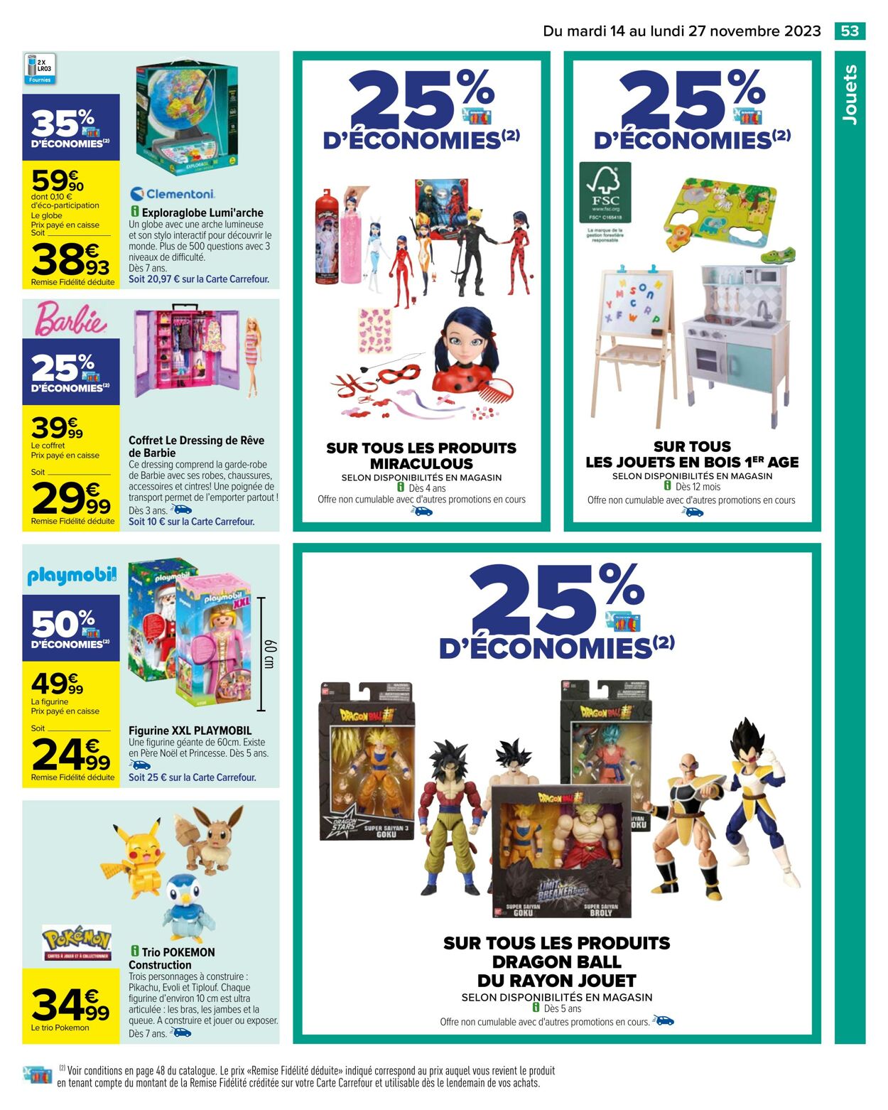 Catalogue Carrefour 14.11.2023 - 27.11.2023