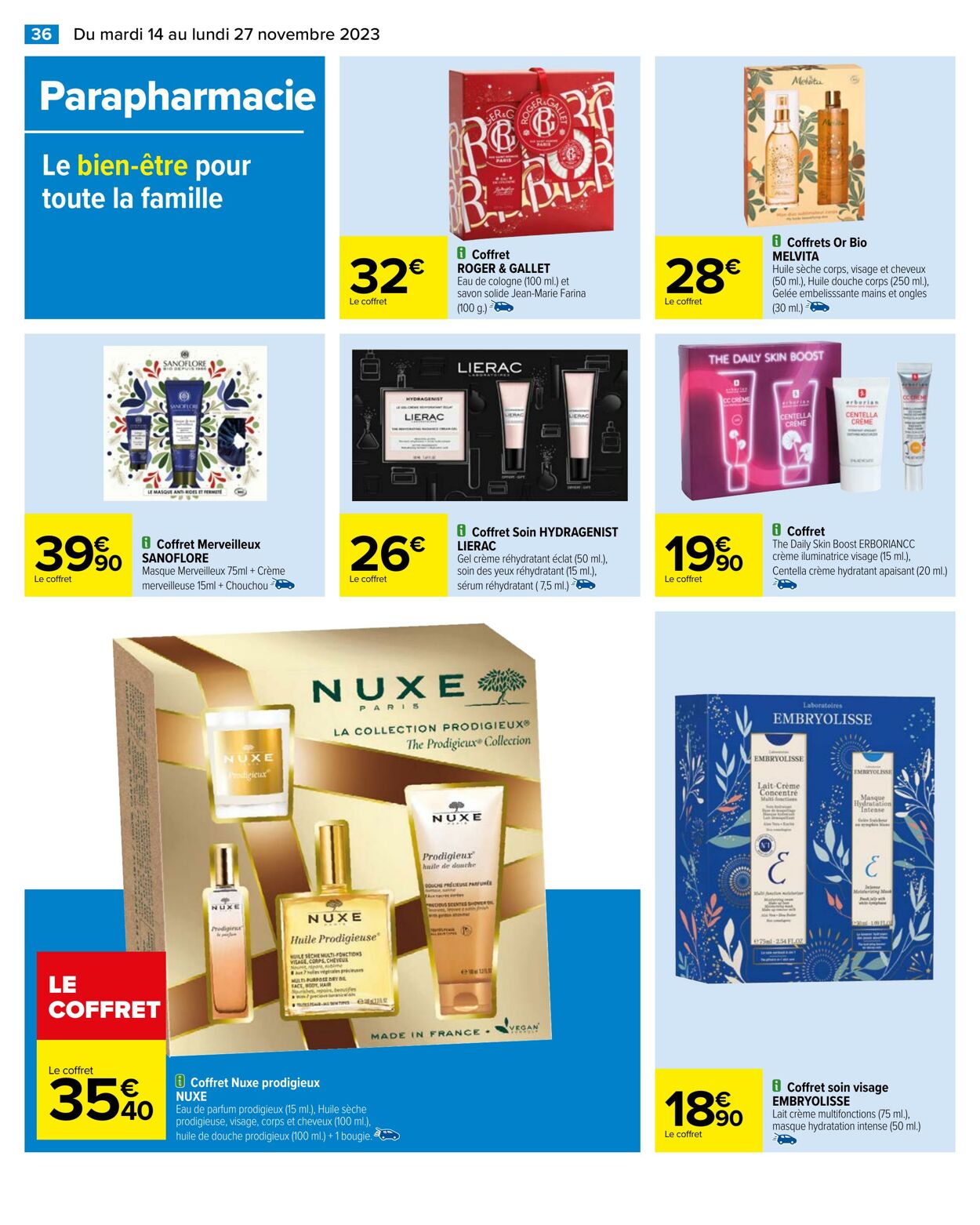 Catalogue Carrefour 14.11.2023 - 27.11.2023