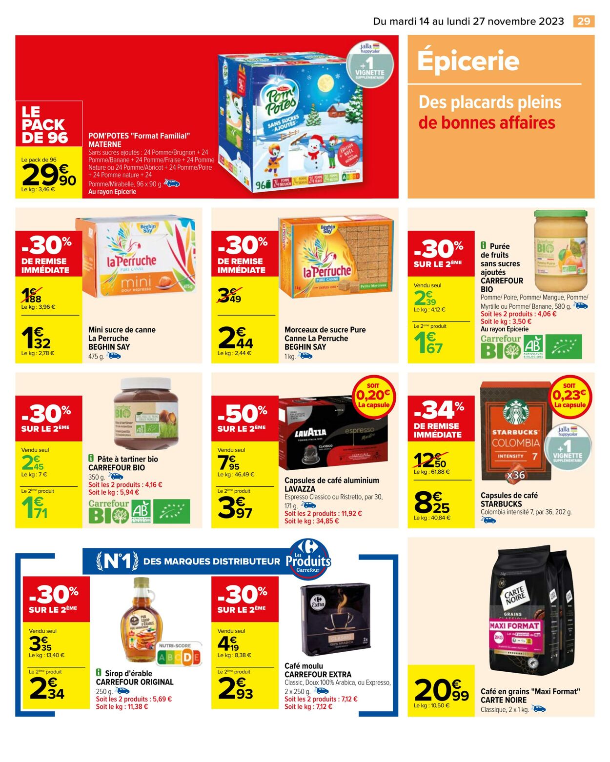 Catalogue Carrefour 14.11.2023 - 27.11.2023