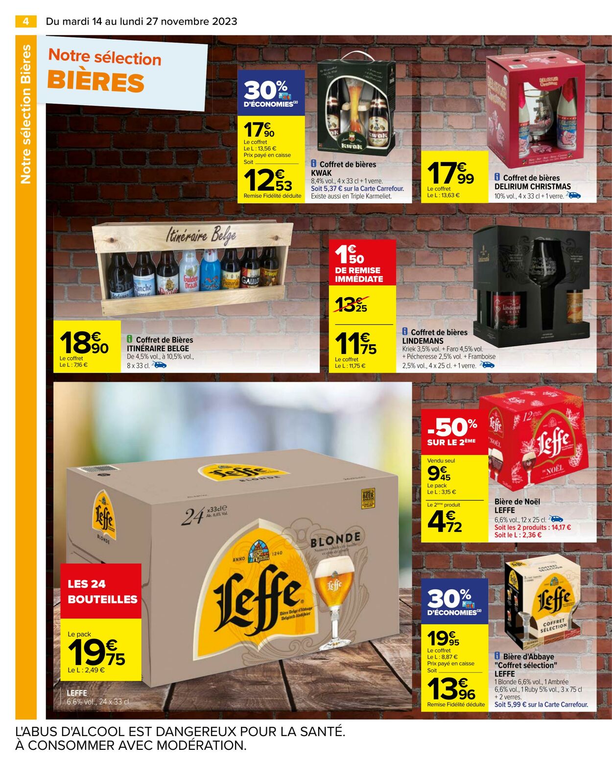 Catalogue Carrefour 14.11.2023 - 27.11.2023