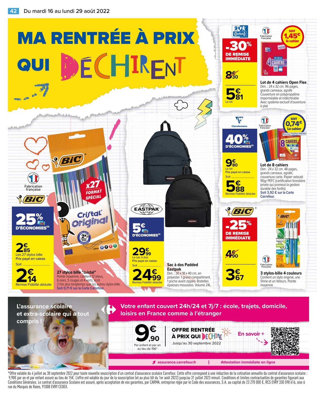 Catalogue Carrefour 16.08.2022 - 29.08.2022