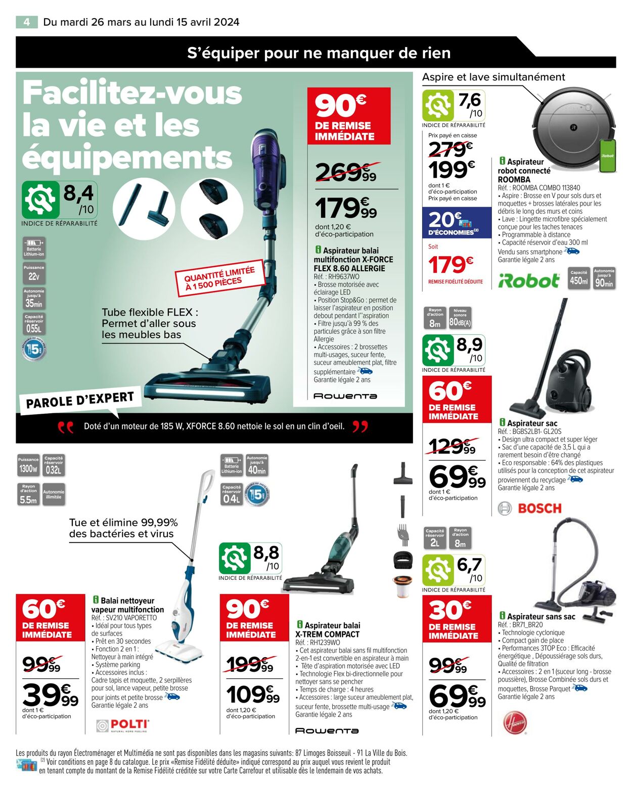 Catalogue Carrefour 26.03.2024 - 15.04.2024