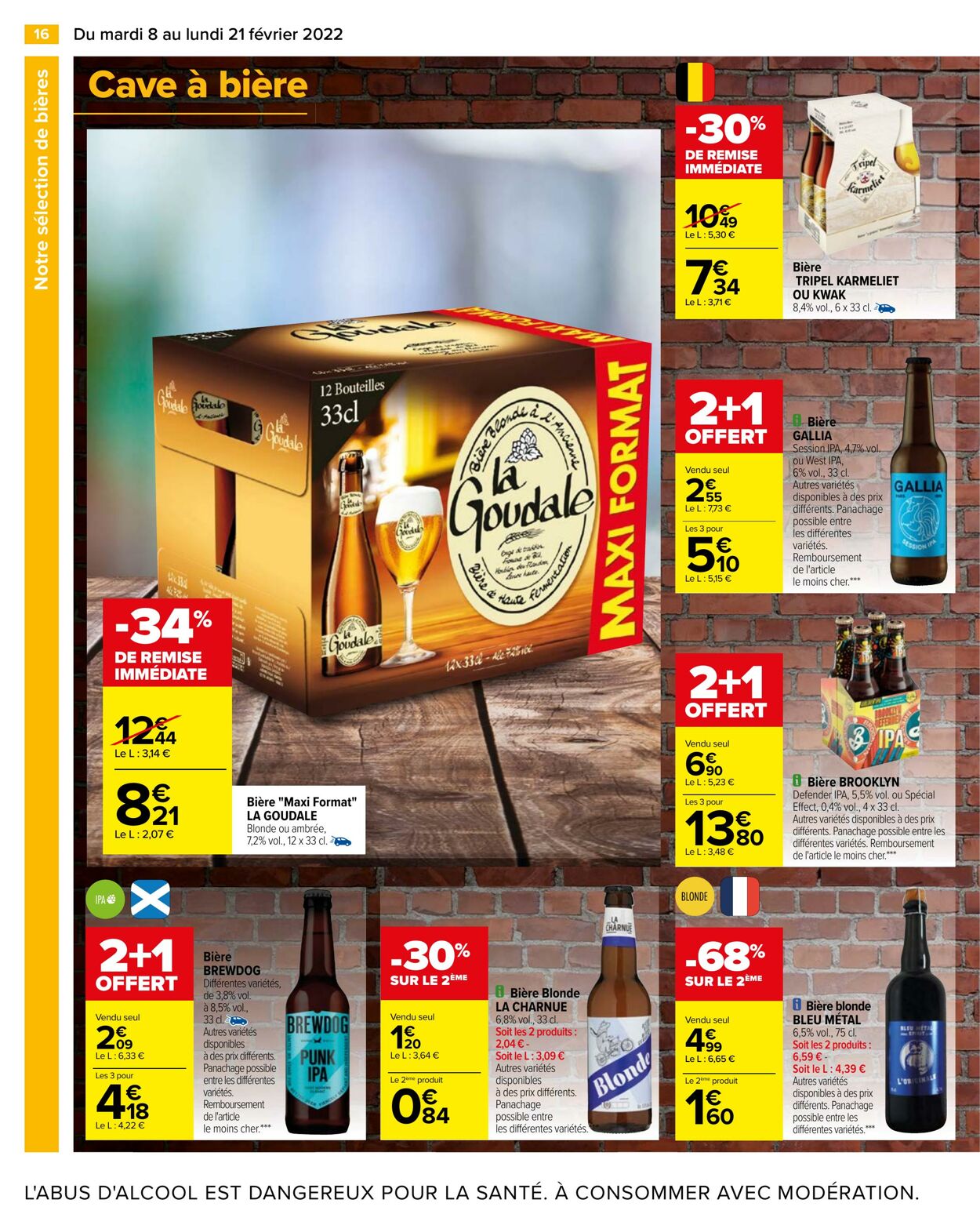 Catalogue Carrefour 08.02.2022 - 21.02.2022