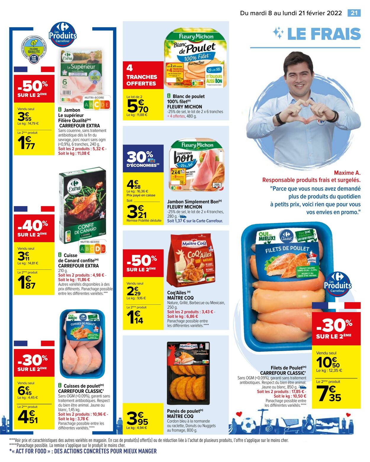 Carrefour Catalogue Promotionnel - Valable à Partir Du 08.02 Au 21.02 ...