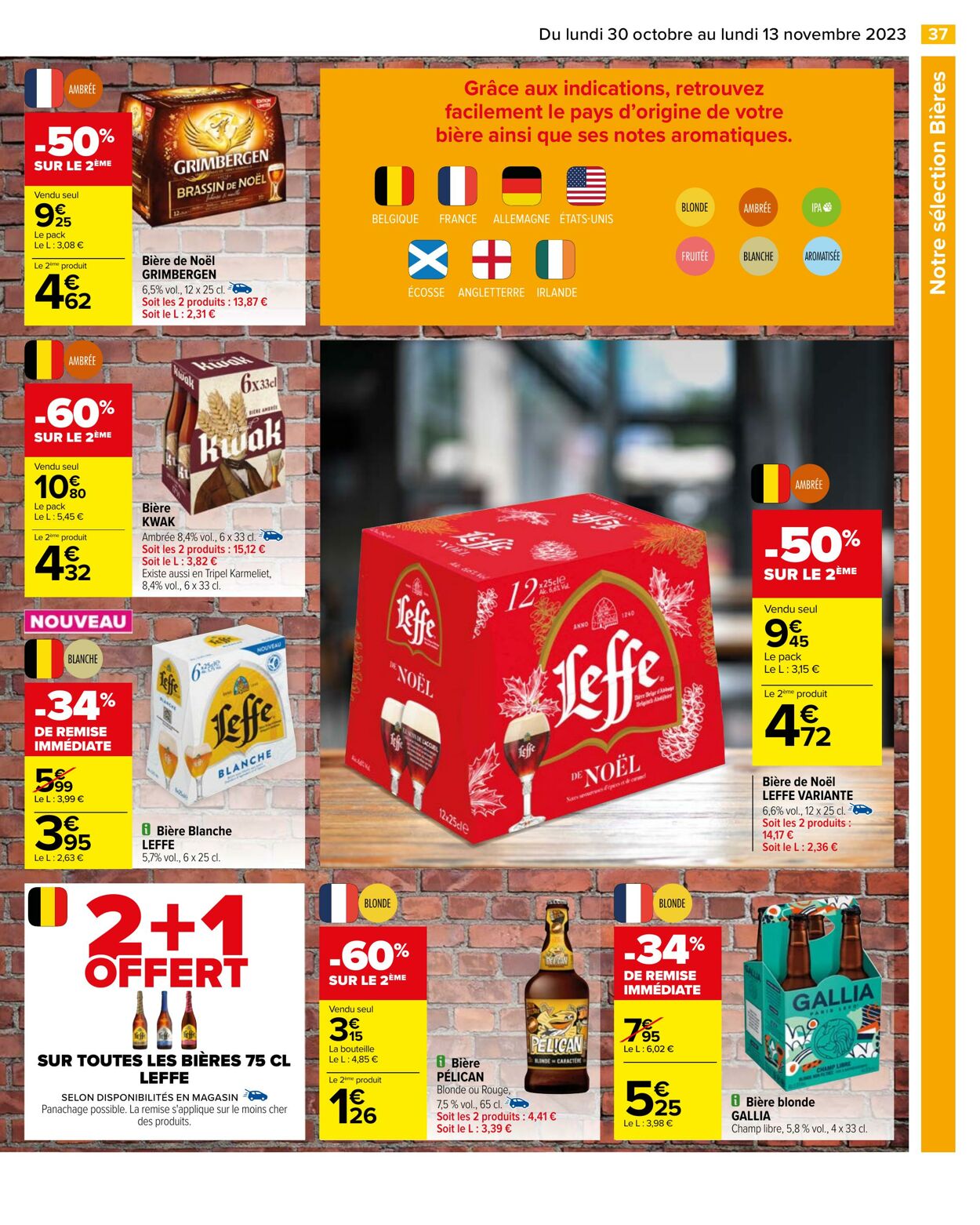 Carrefour Catalogue Promotionnel - Valable à Partir Du 30.10 Au 13.11 ...