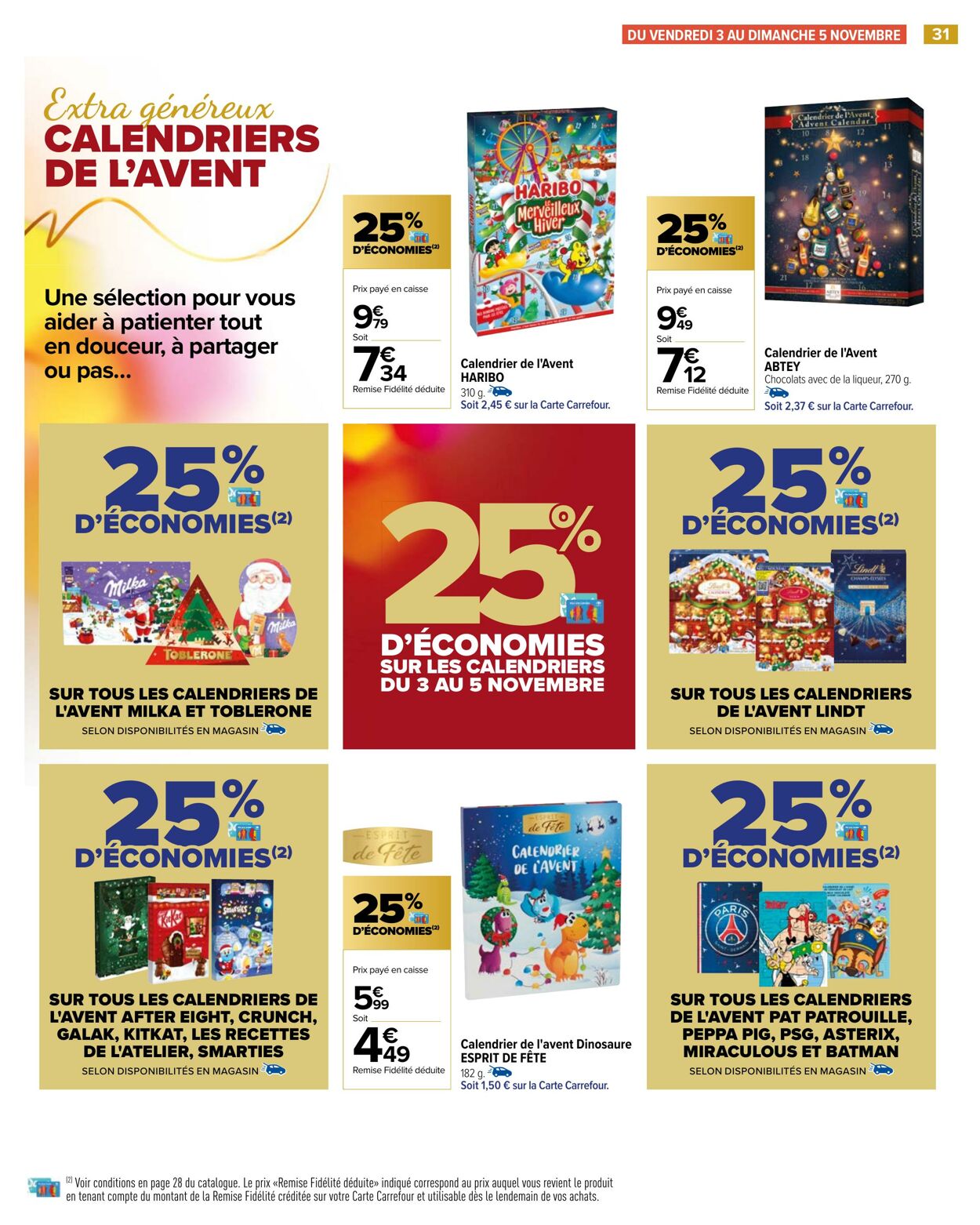 Carrefour Catalogue Promotionnel - Valable à Partir Du 30.10 Au 13.11 ...