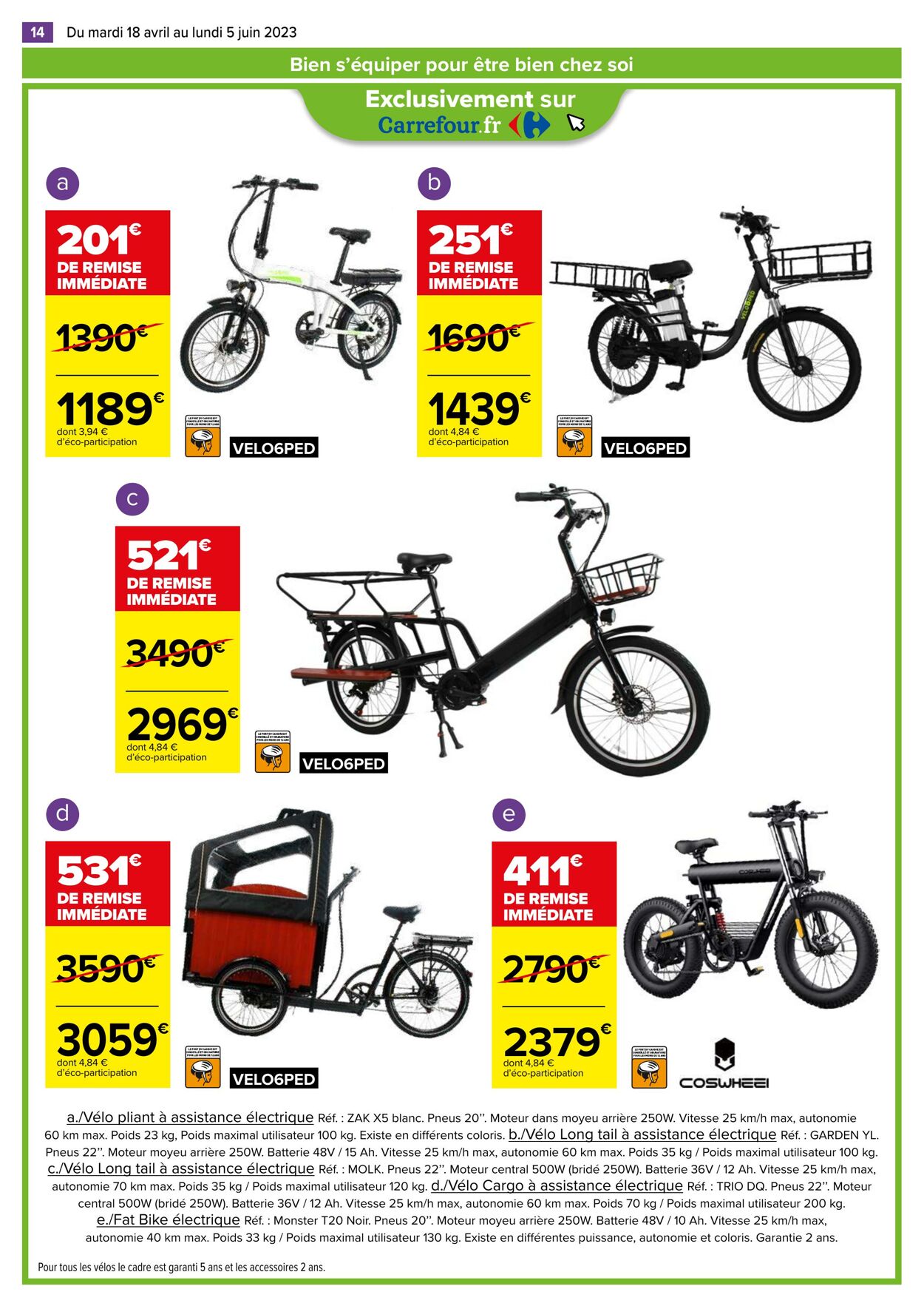 Catalogue Carrefour 18.04.2023 - 05.06.2023