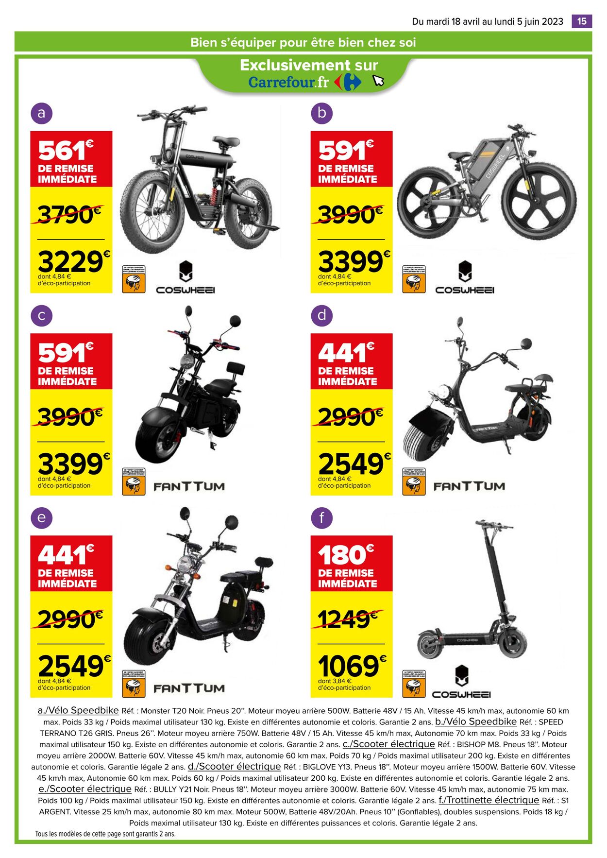 Catalogue Carrefour 18.04.2023 - 05.06.2023