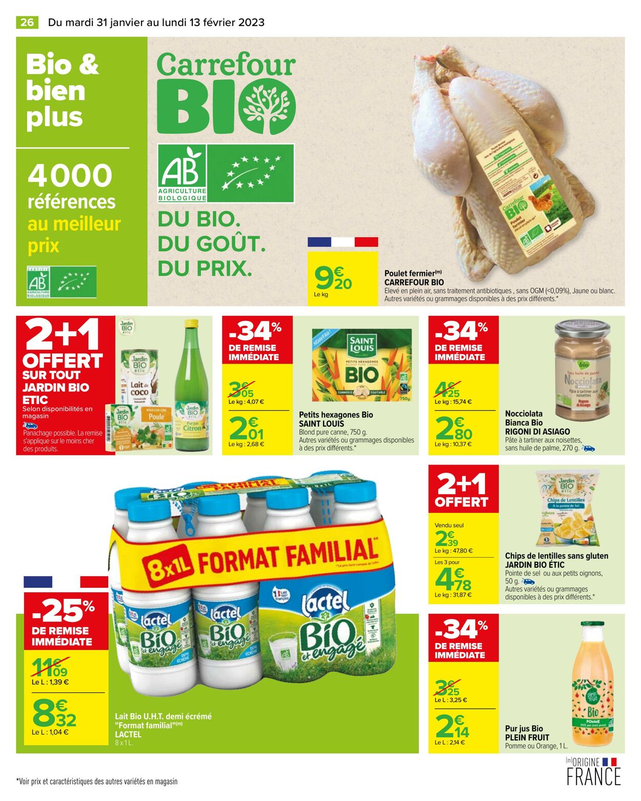 Catalogue Carrefour 31.01.2023 - 13.02.2023