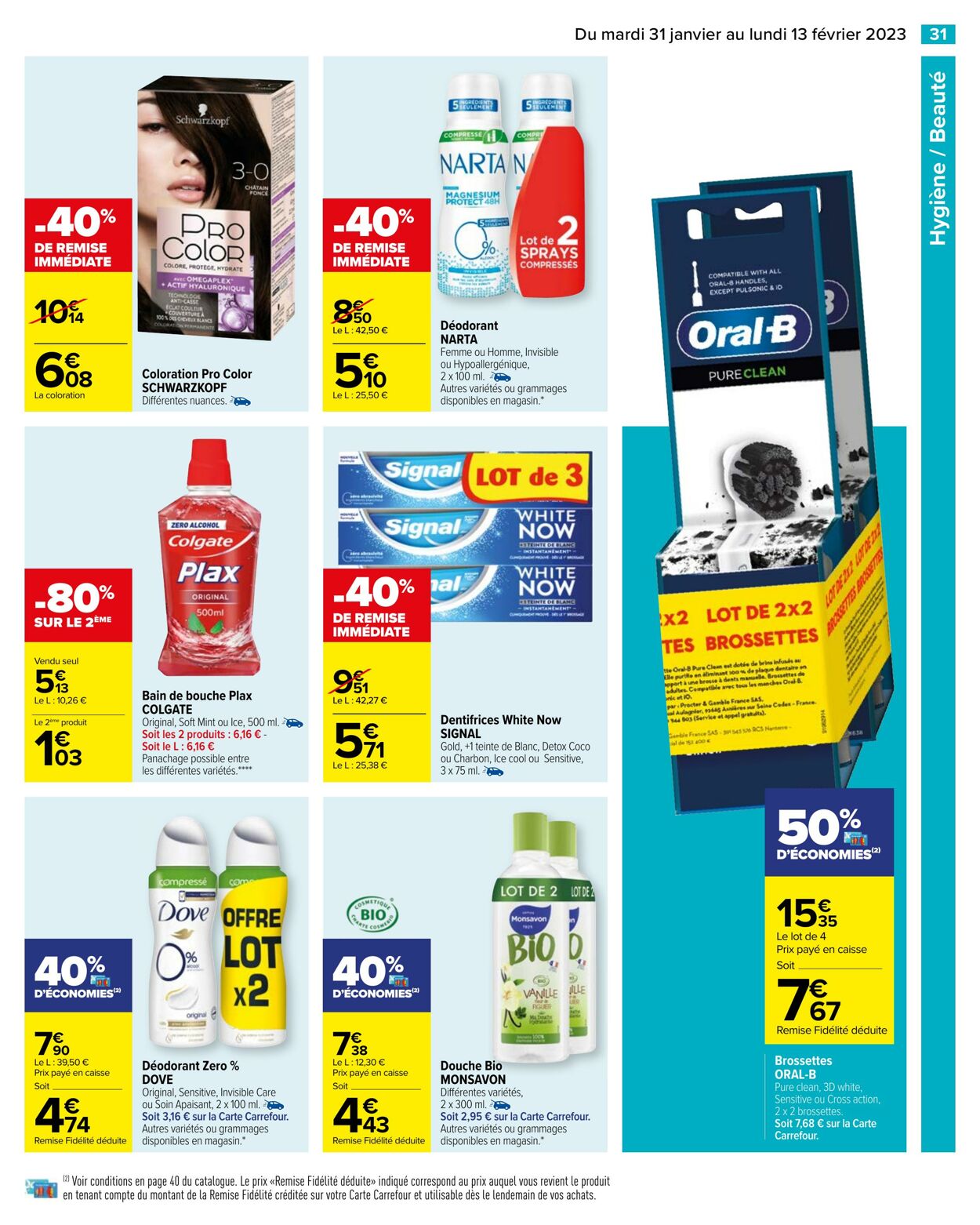 Catalogue Carrefour 31.01.2023 - 13.02.2023