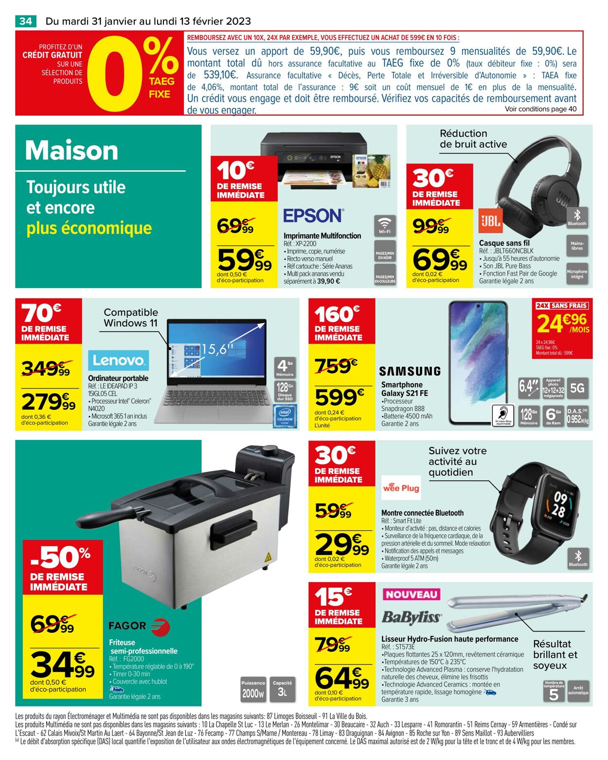 Catalogue Carrefour 31.01.2023 - 13.02.2023