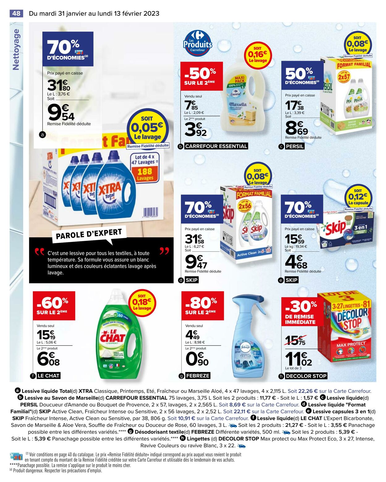 Catalogue Carrefour 31.01.2023 - 13.02.2023