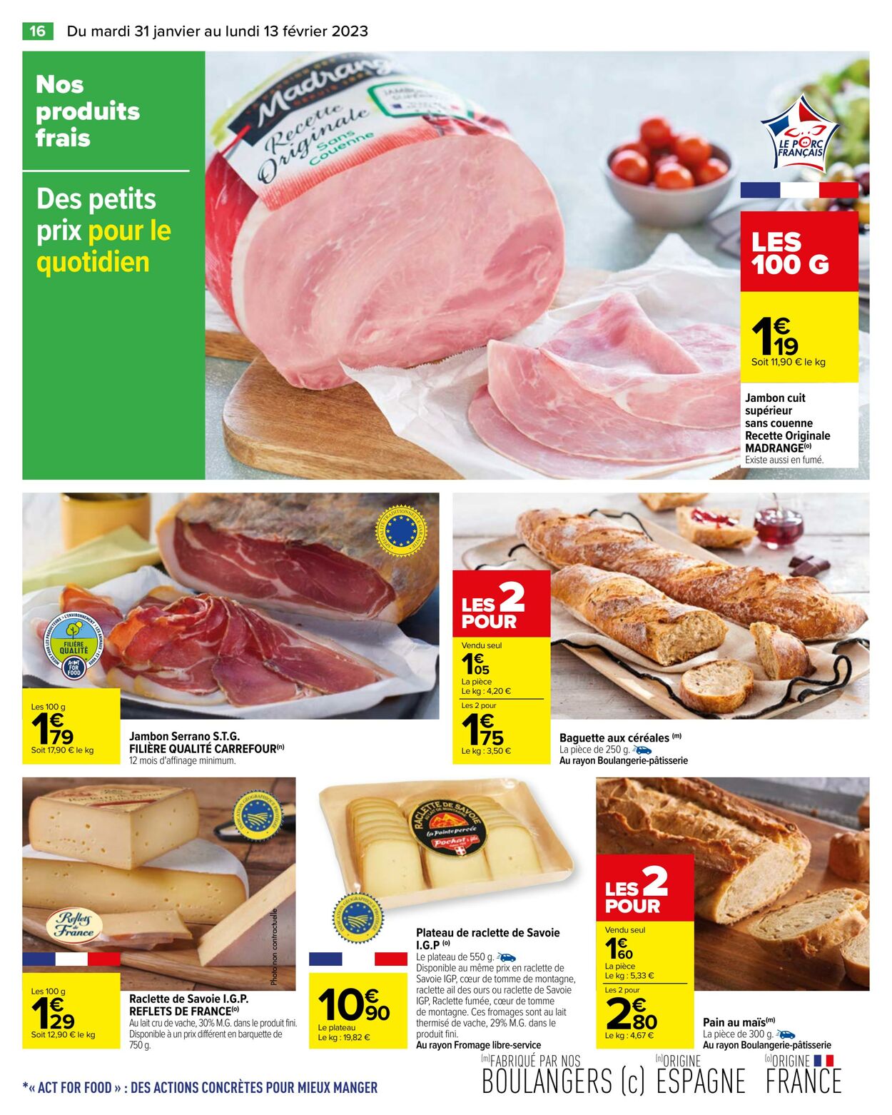 Catalogue Carrefour 31.01.2023 - 13.02.2023