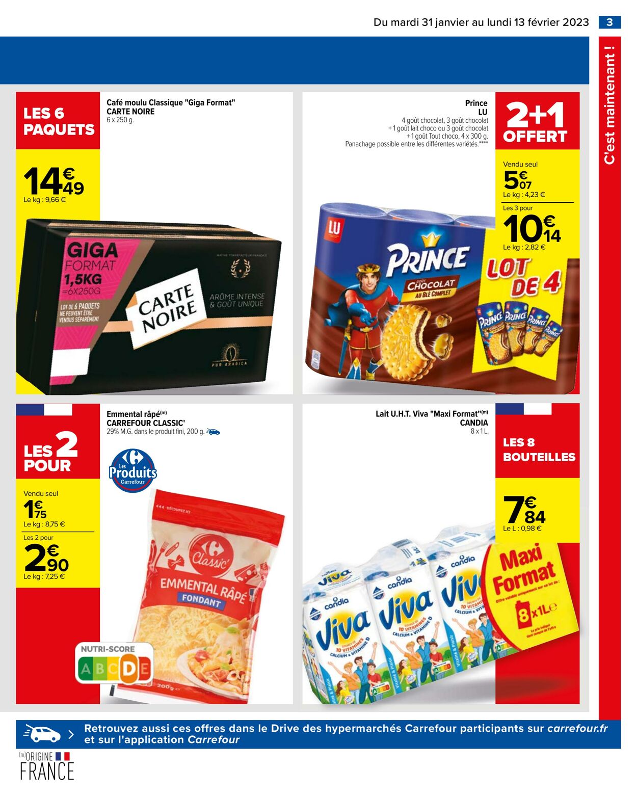 Catalogue Carrefour 31.01.2023 - 13.02.2023