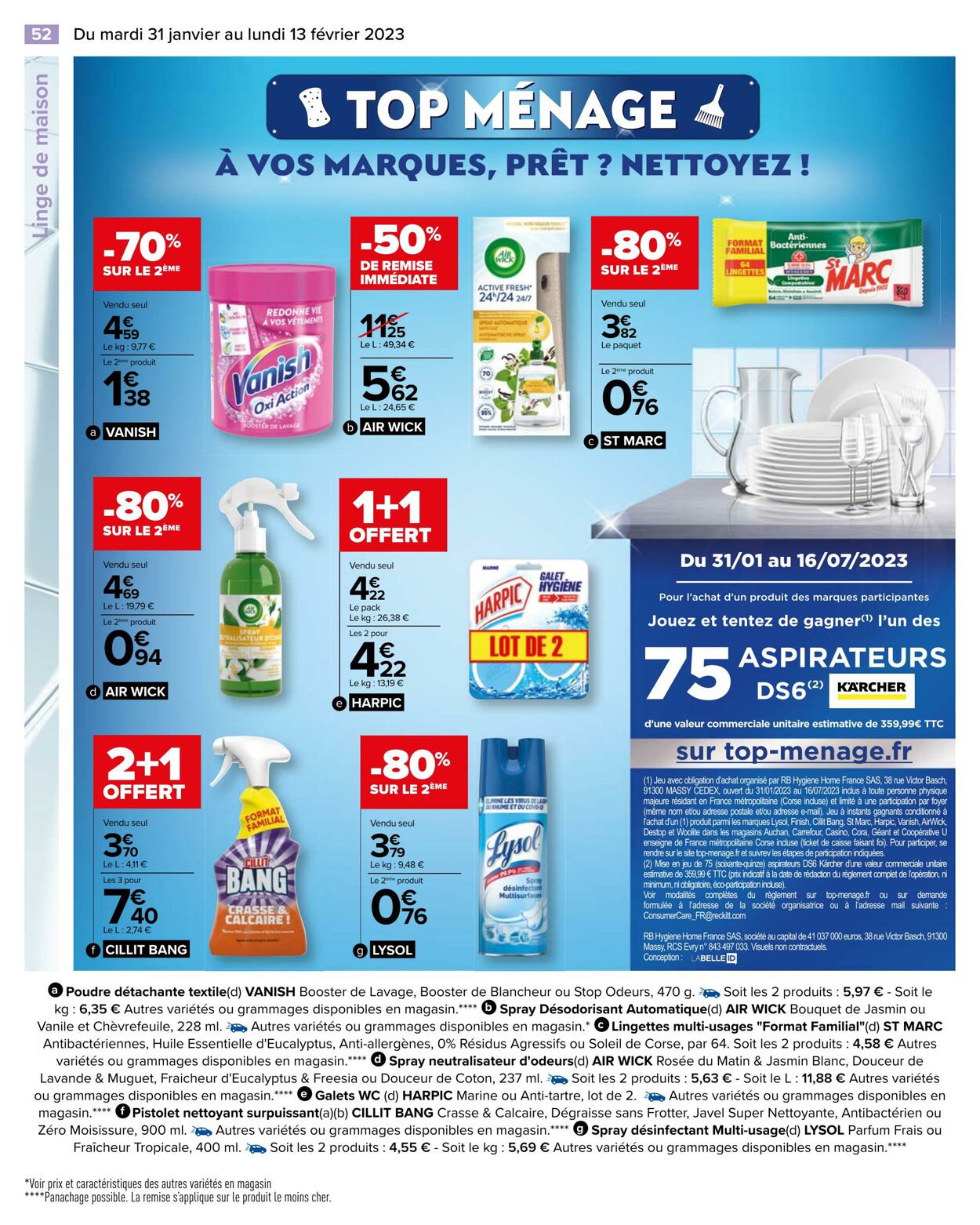 Catalogue Carrefour 31.01.2023 - 13.02.2023