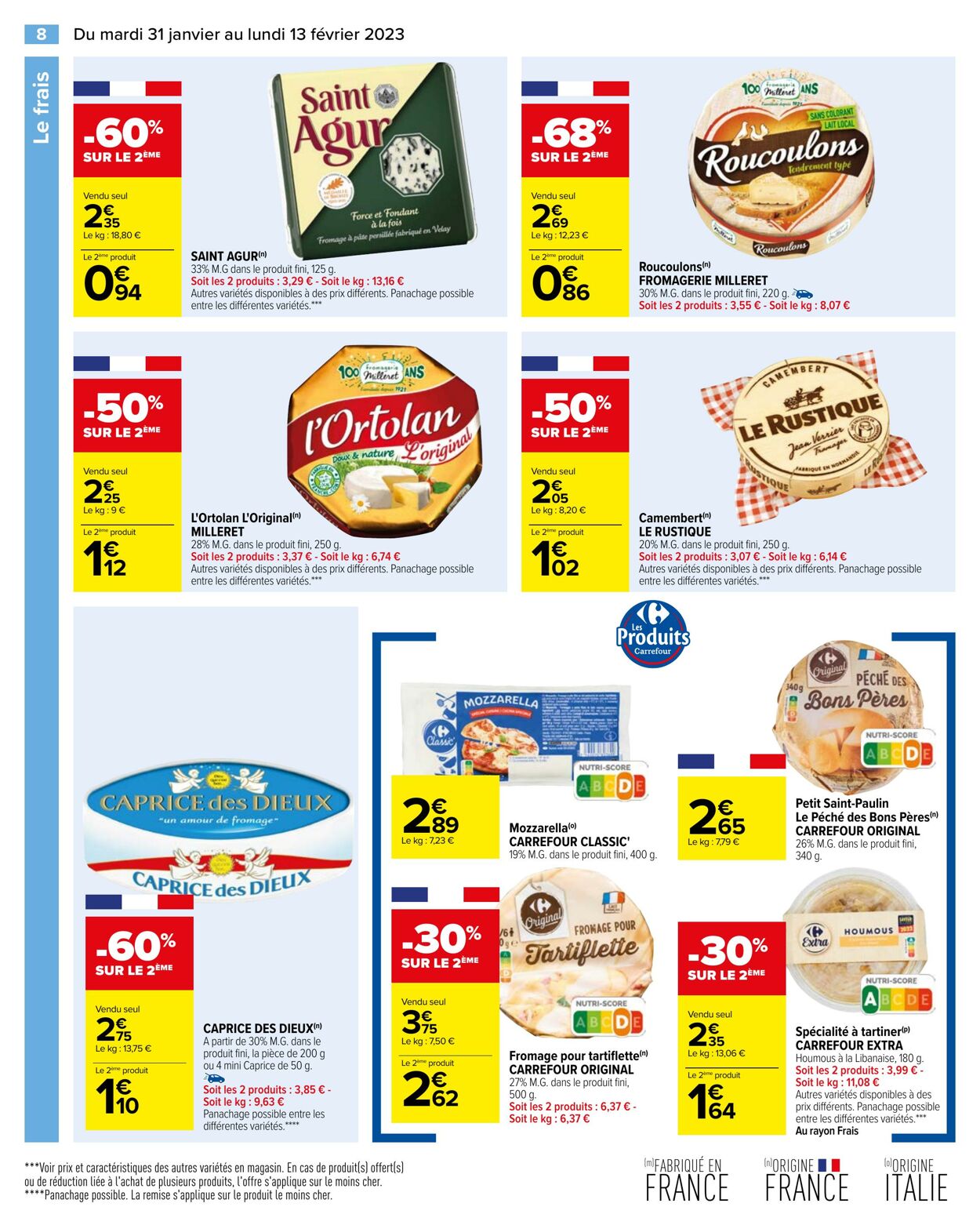 Catalogue Carrefour 31.01.2023 - 13.02.2023