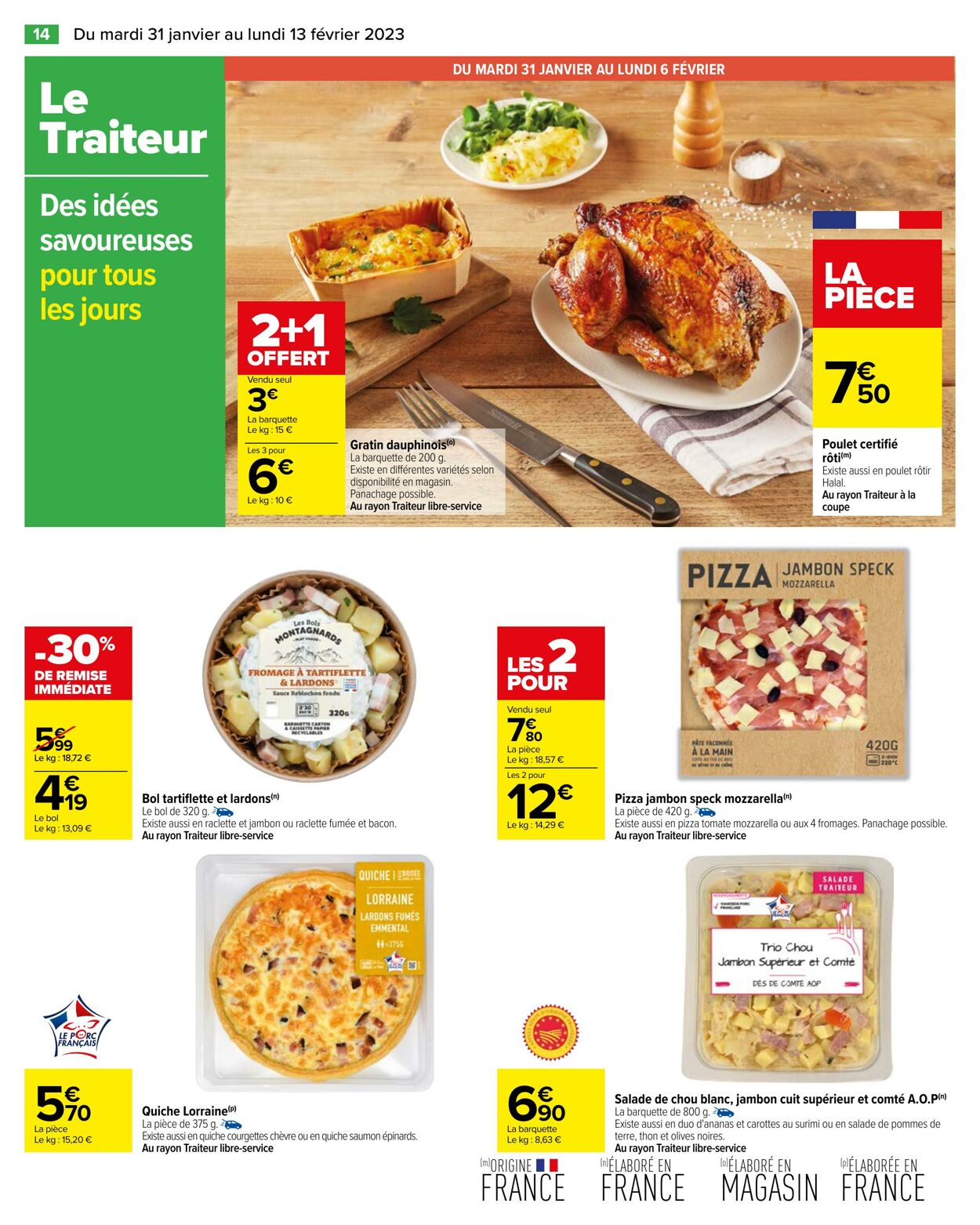 Catalogue Carrefour 31.01.2023 - 13.02.2023