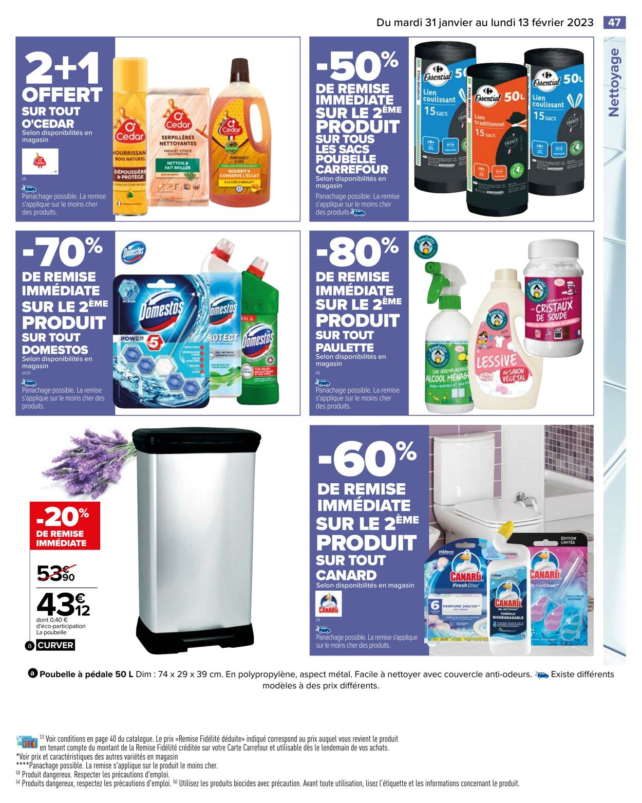 Catalogue Carrefour 31.01.2023 - 13.02.2023