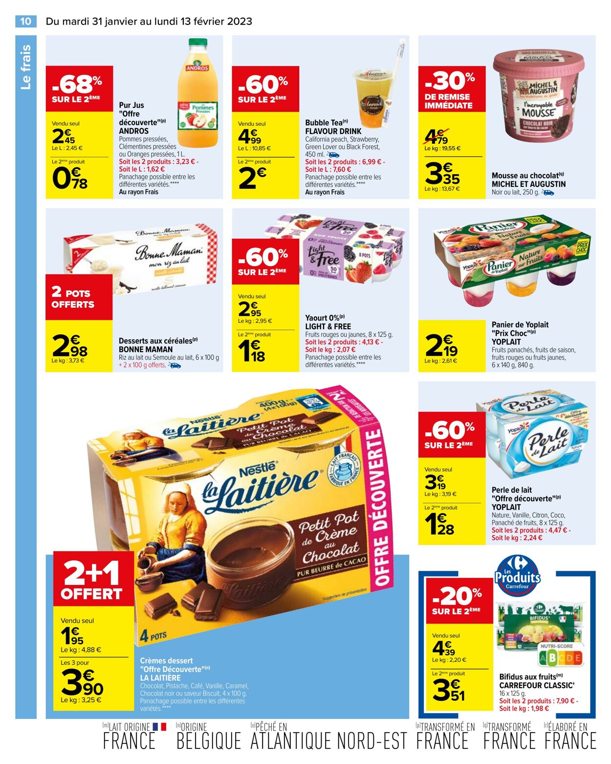 Catalogue Carrefour 31.01.2023 - 13.02.2023