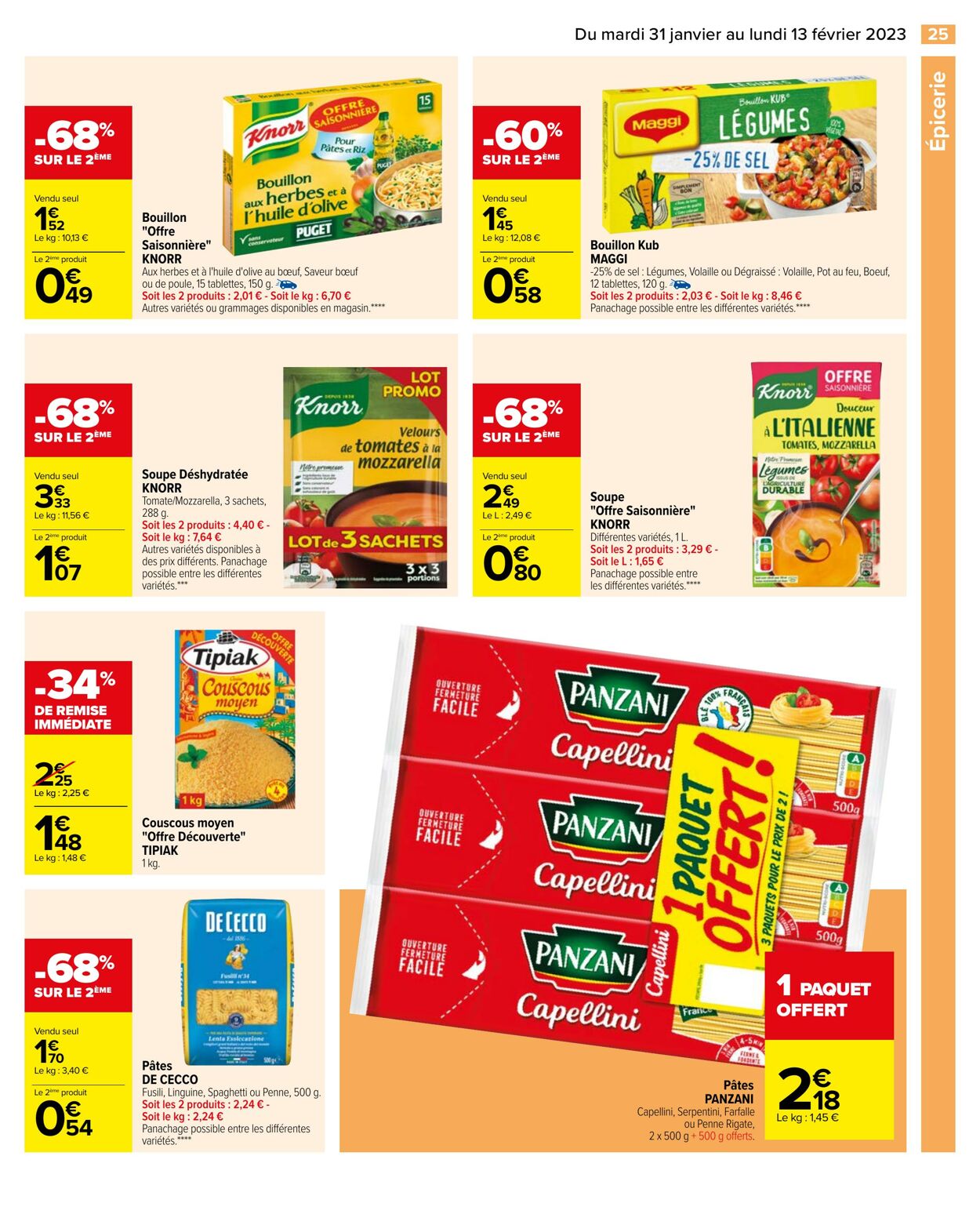 Catalogue Carrefour 31.01.2023 - 13.02.2023