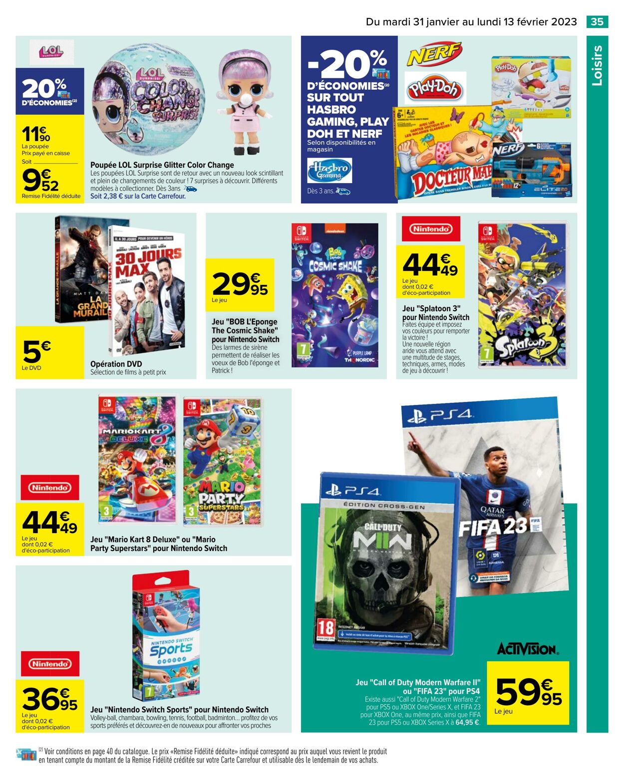 Catalogue Carrefour 31.01.2023 - 13.02.2023