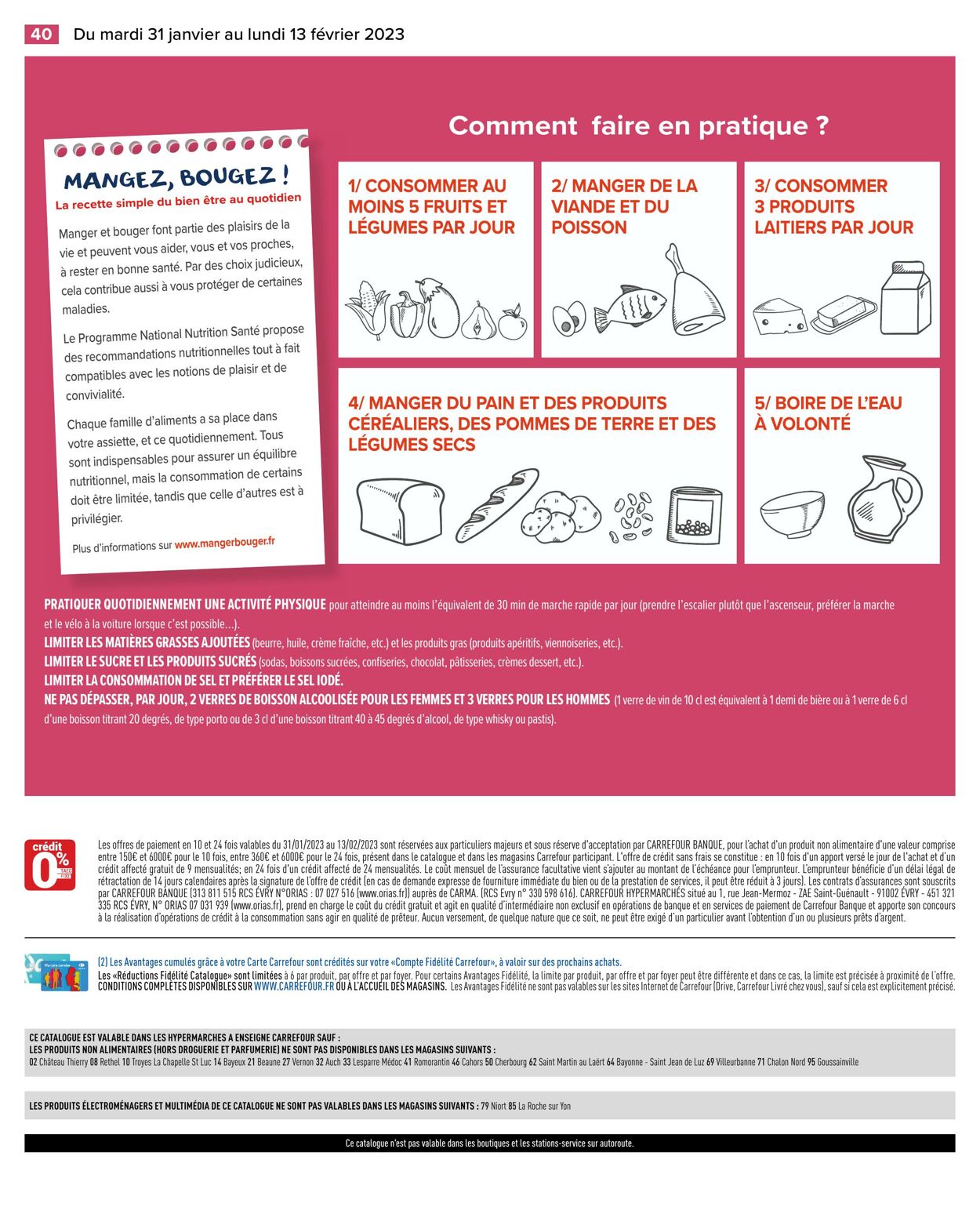Catalogue Carrefour 31.01.2023 - 13.02.2023