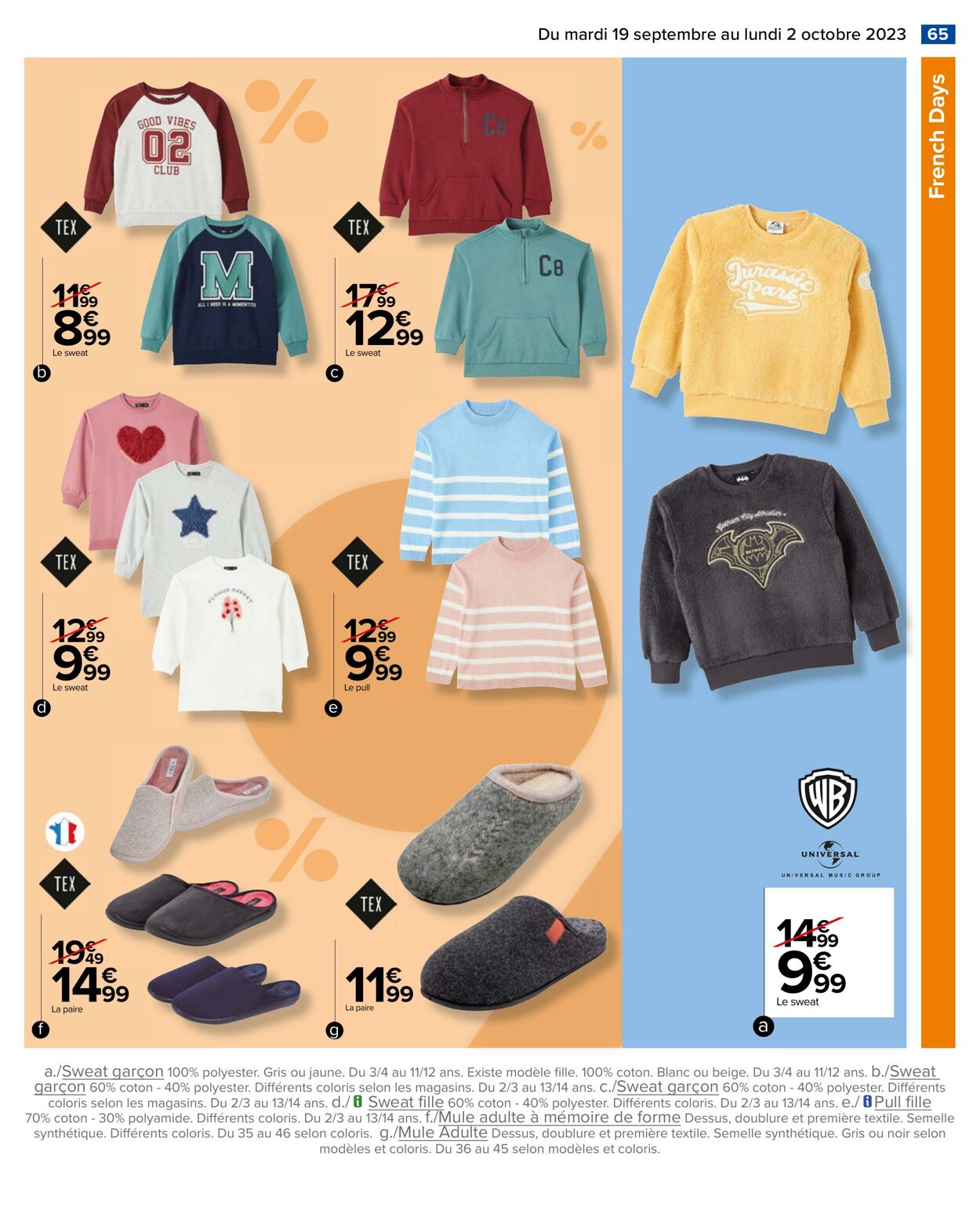 Catalogue Carrefour 19.09.2023 - 02.10.2023