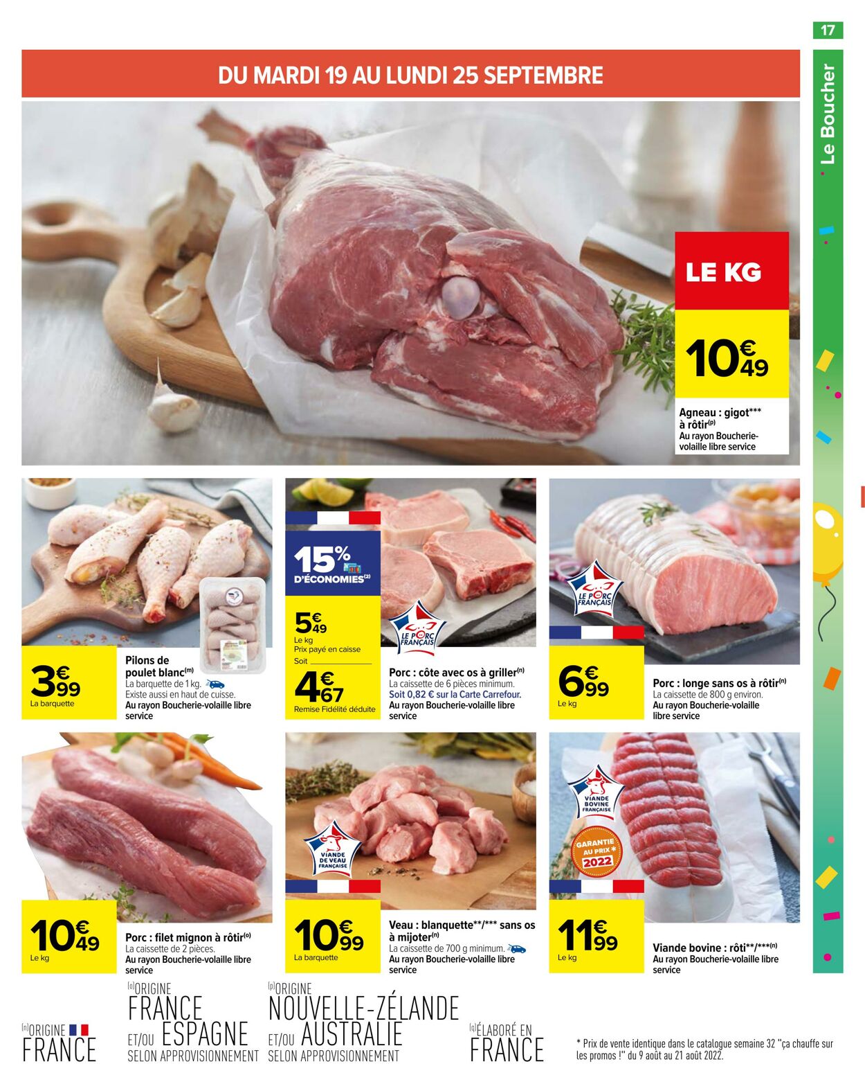 Catalogue Carrefour 19.09.2023 - 02.10.2023