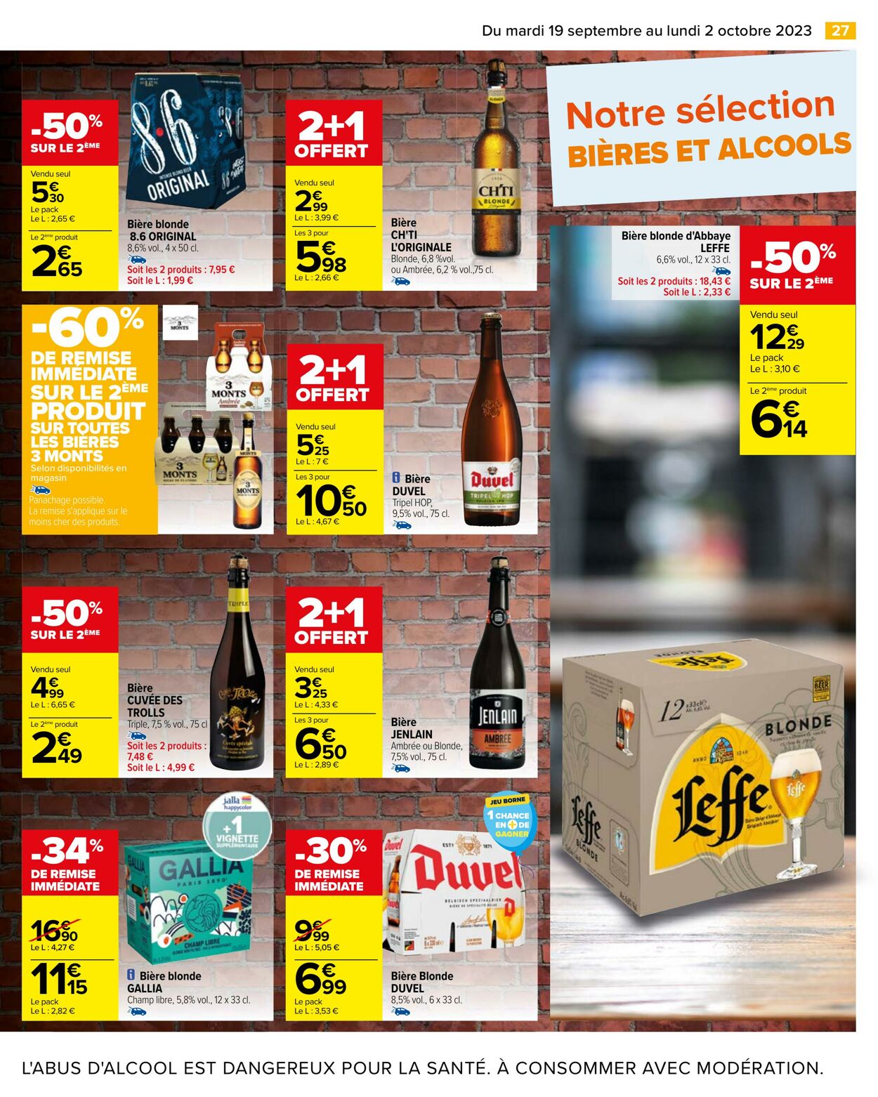 Catalogue Carrefour 19.09.2023 - 02.10.2023