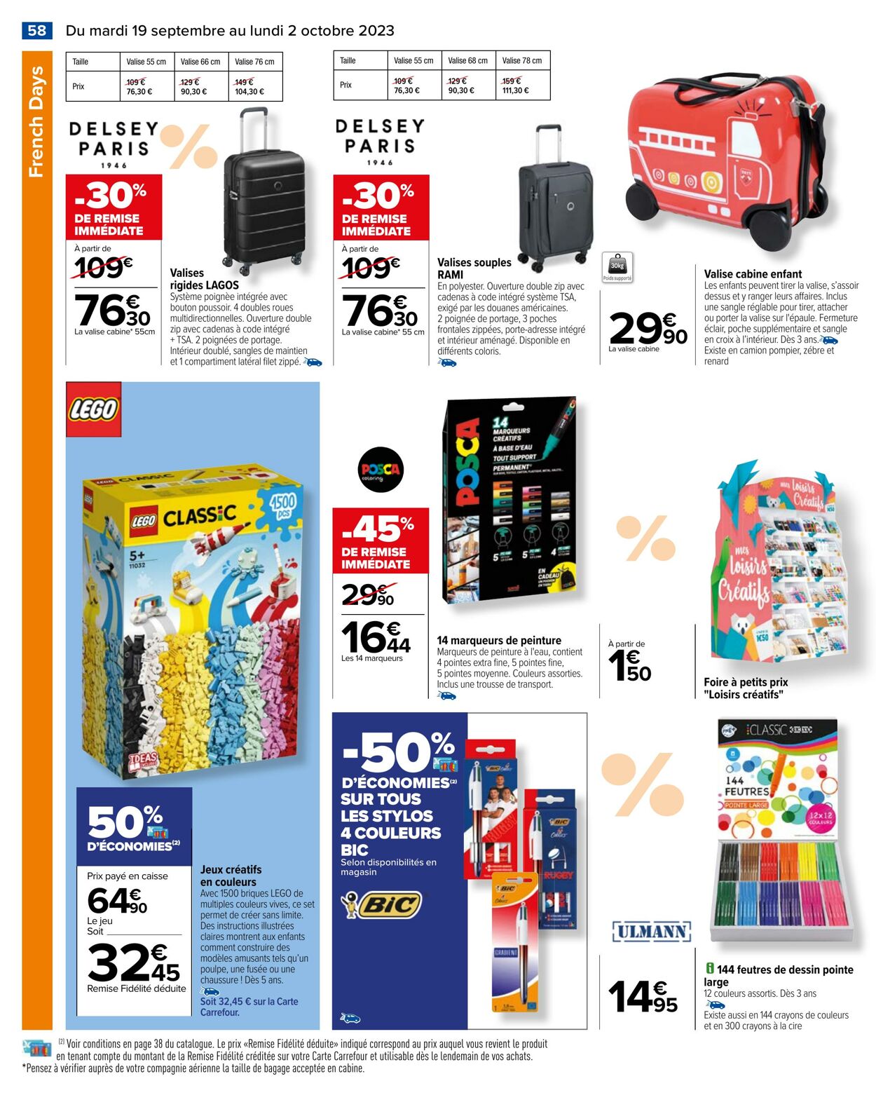 Catalogue Carrefour 19.09.2023 - 02.10.2023