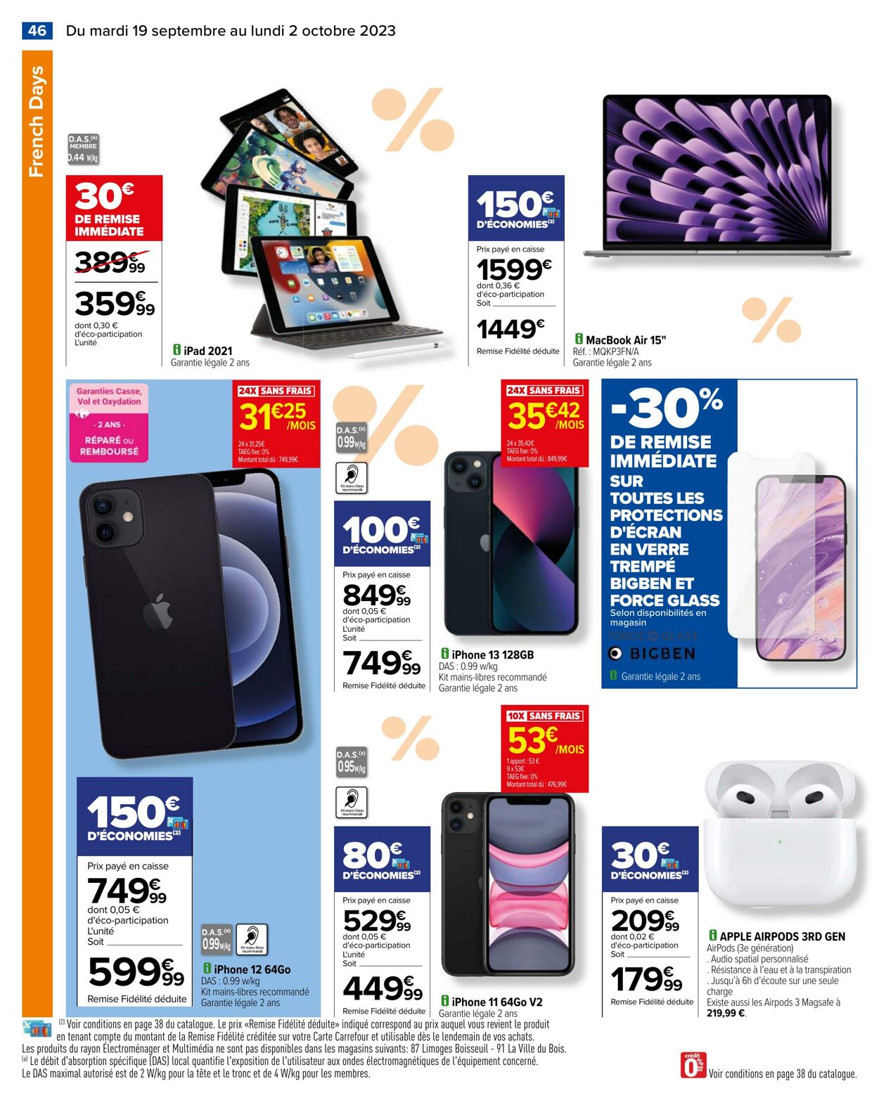 Catalogue Carrefour 19.09.2023 - 02.10.2023