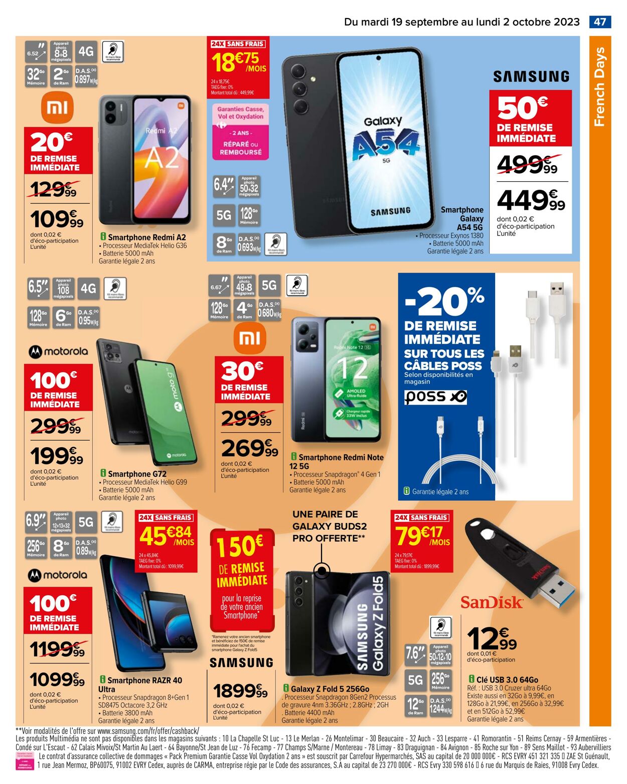 Catalogue Carrefour 19.09.2023 - 02.10.2023