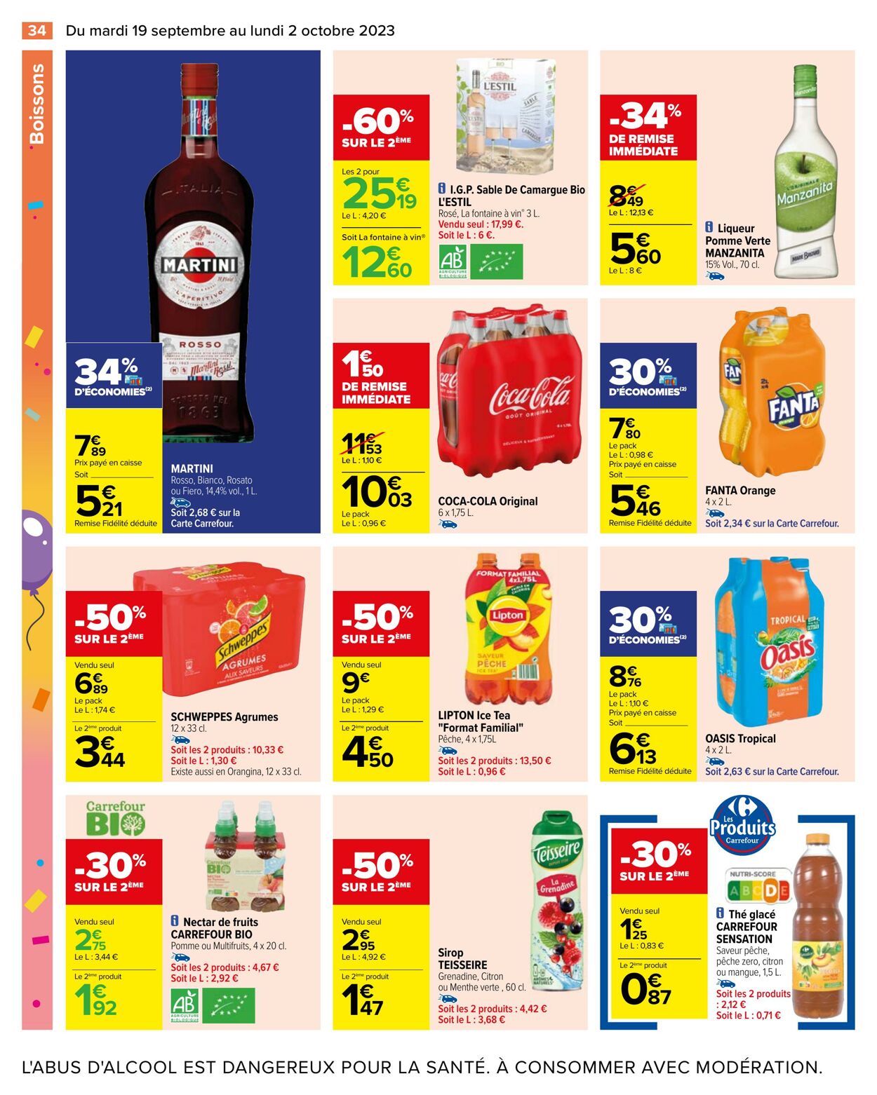 Catalogue Carrefour 19.09.2023 - 02.10.2023