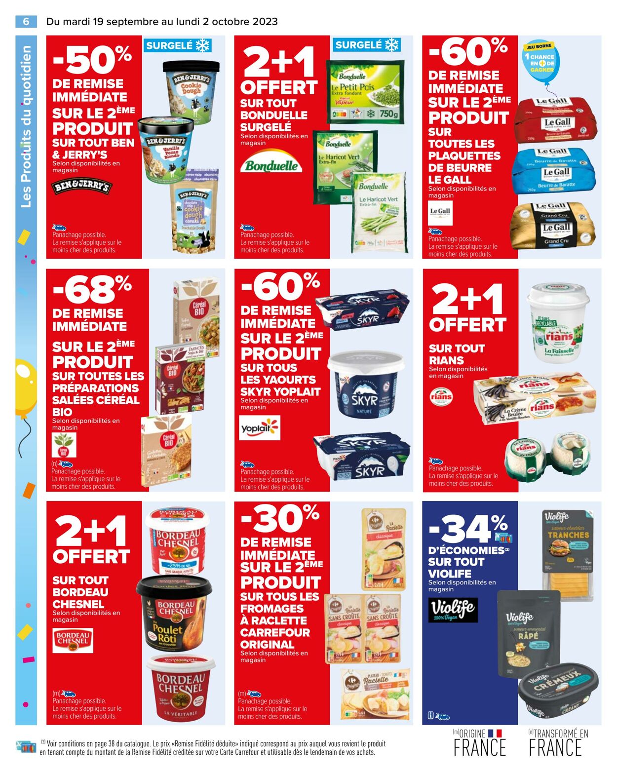 Catalogue Carrefour 19.09.2023 - 02.10.2023