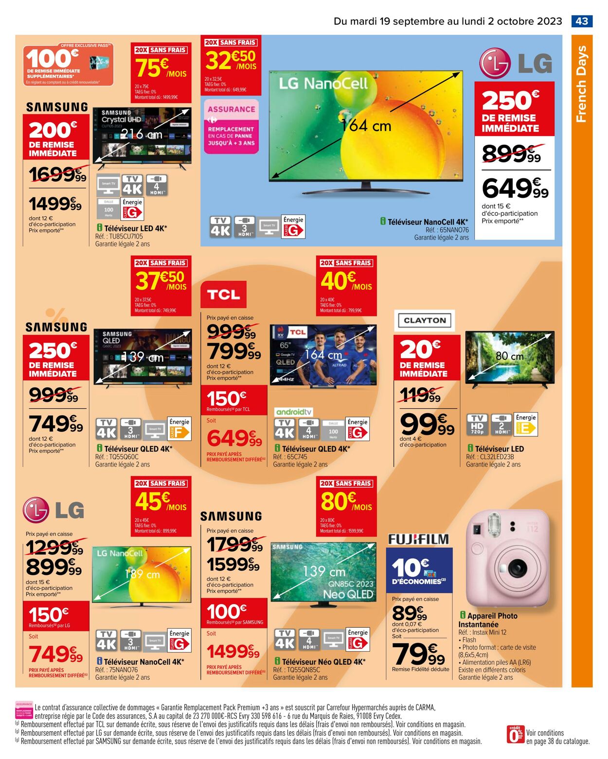 Catalogue Carrefour 19.09.2023 - 02.10.2023