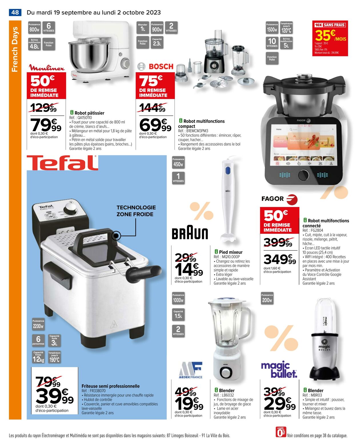 Catalogue Carrefour 19.09.2023 - 02.10.2023