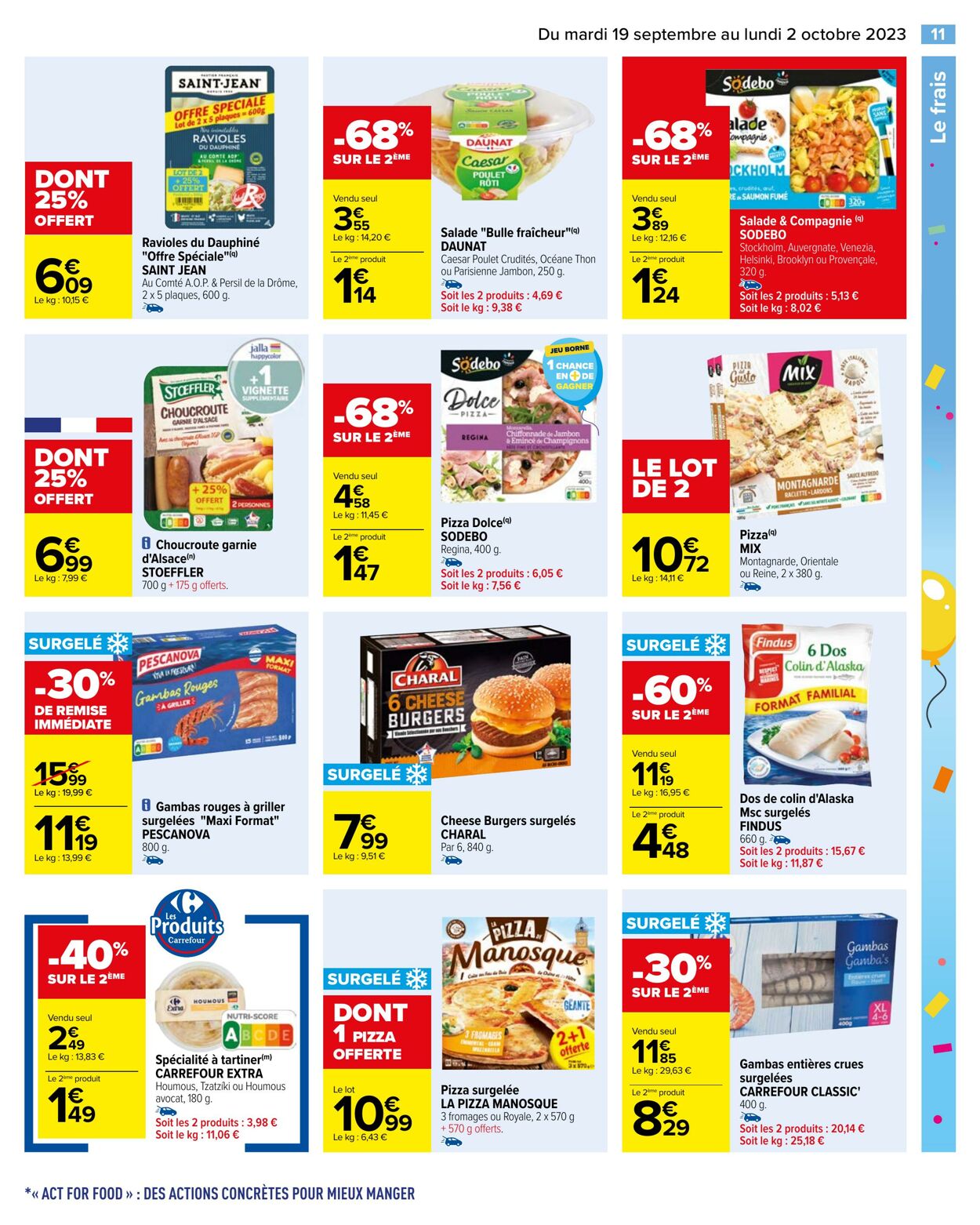 Catalogue Carrefour 19.09.2023 - 02.10.2023