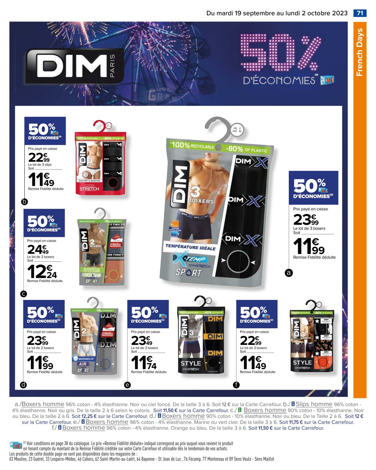 Catalogue Carrefour 19.09.2023 - 02.10.2023