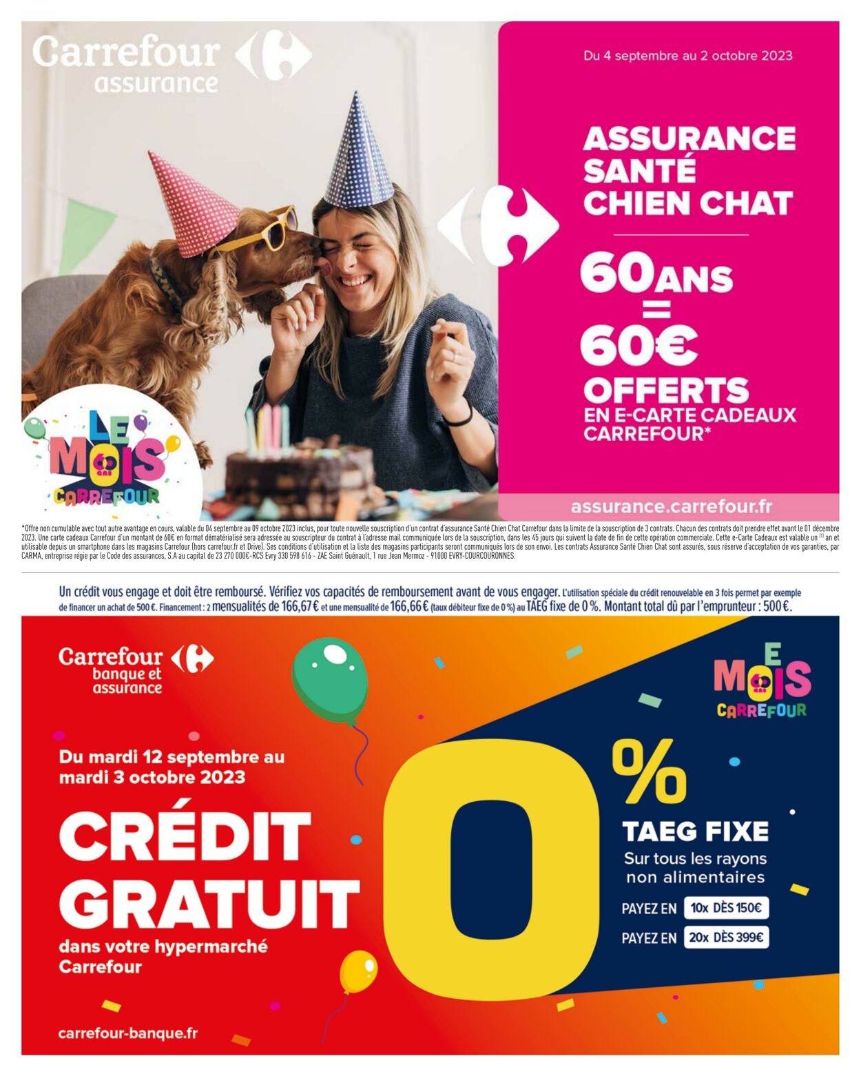 Catalogue Carrefour 19.09.2023 - 02.10.2023