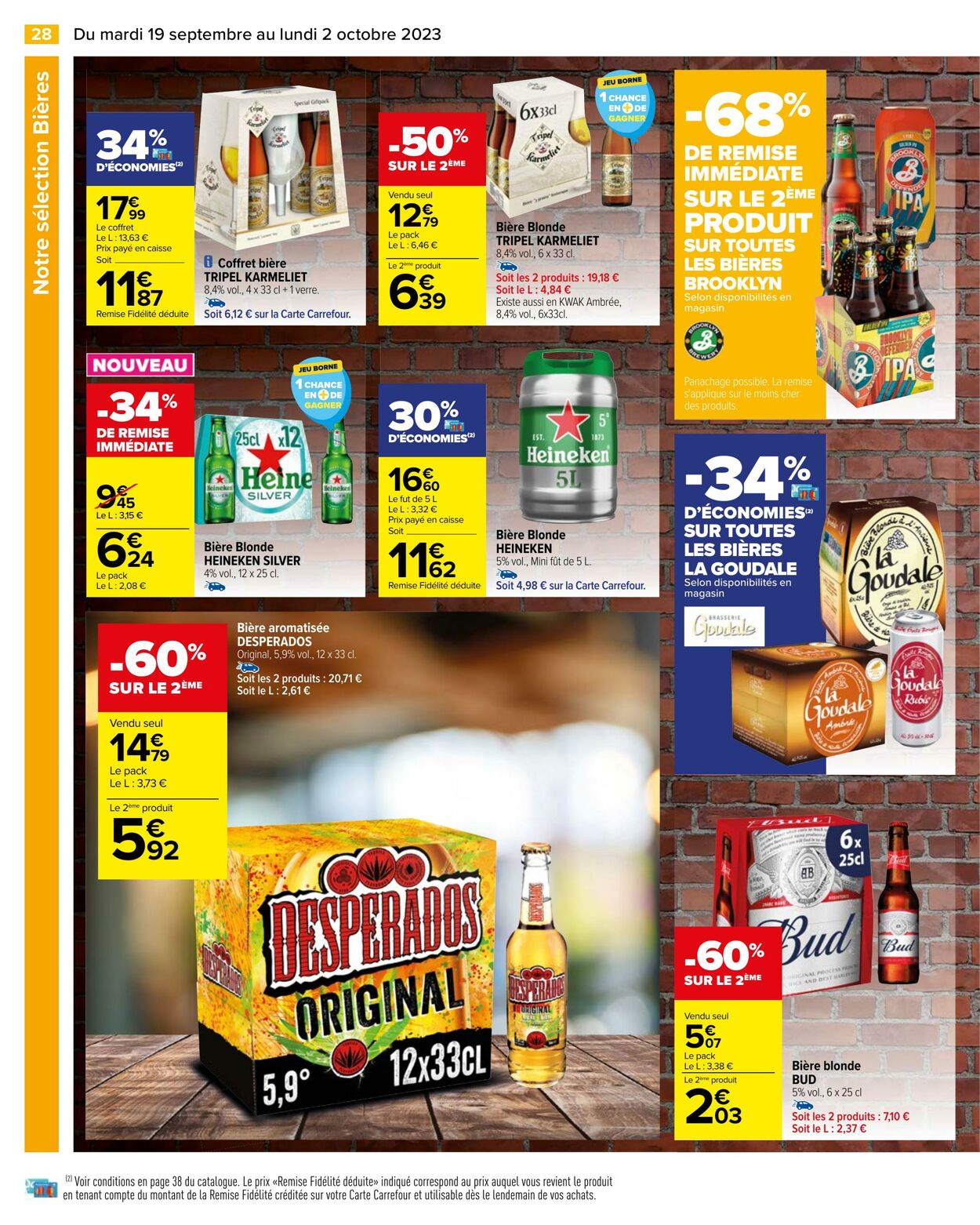 Catalogue Carrefour 19.09.2023 - 02.10.2023