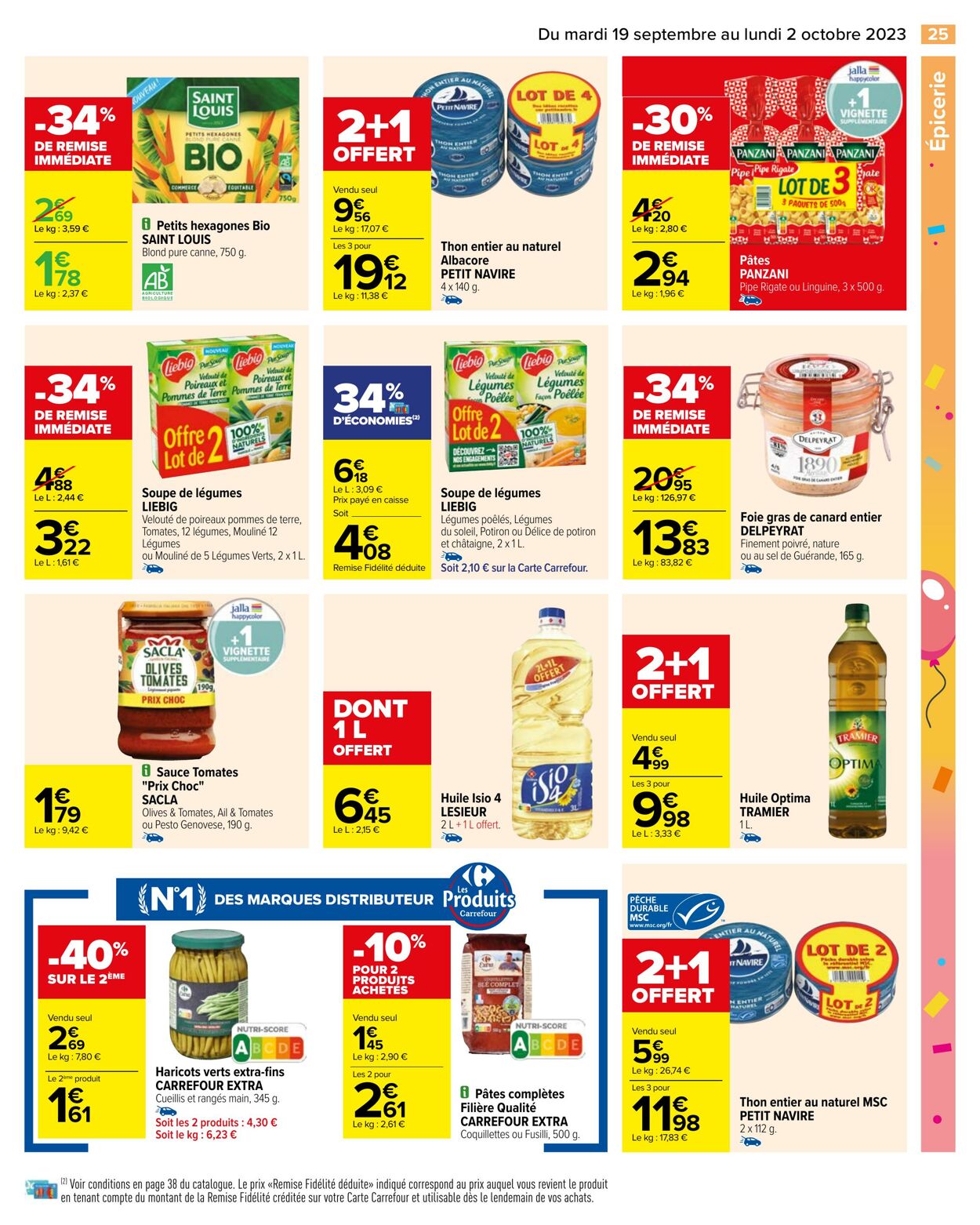 Catalogue Carrefour 19.09.2023 - 02.10.2023