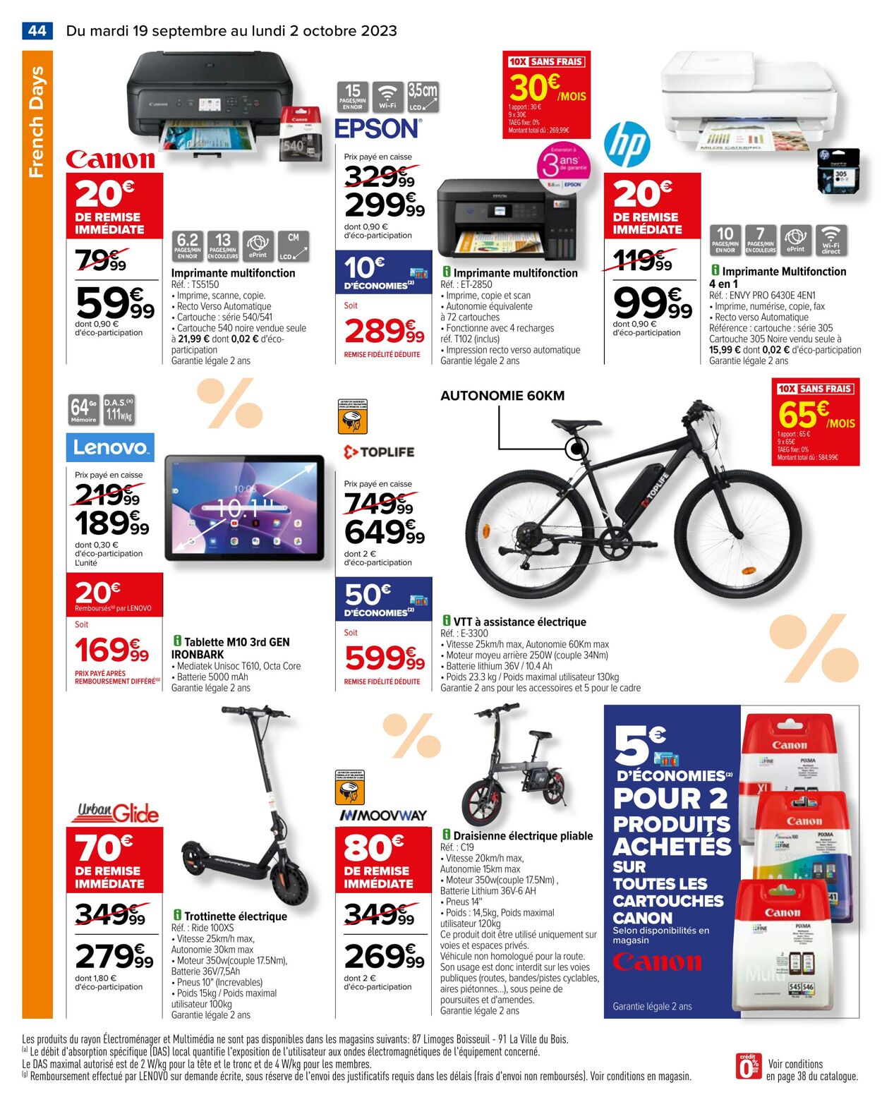 Catalogue Carrefour 19.09.2023 - 02.10.2023