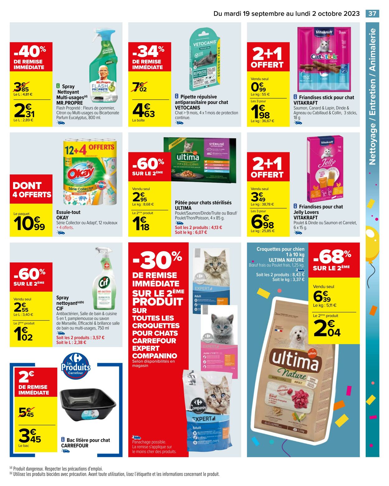 Catalogue Carrefour 19.09.2023 - 02.10.2023